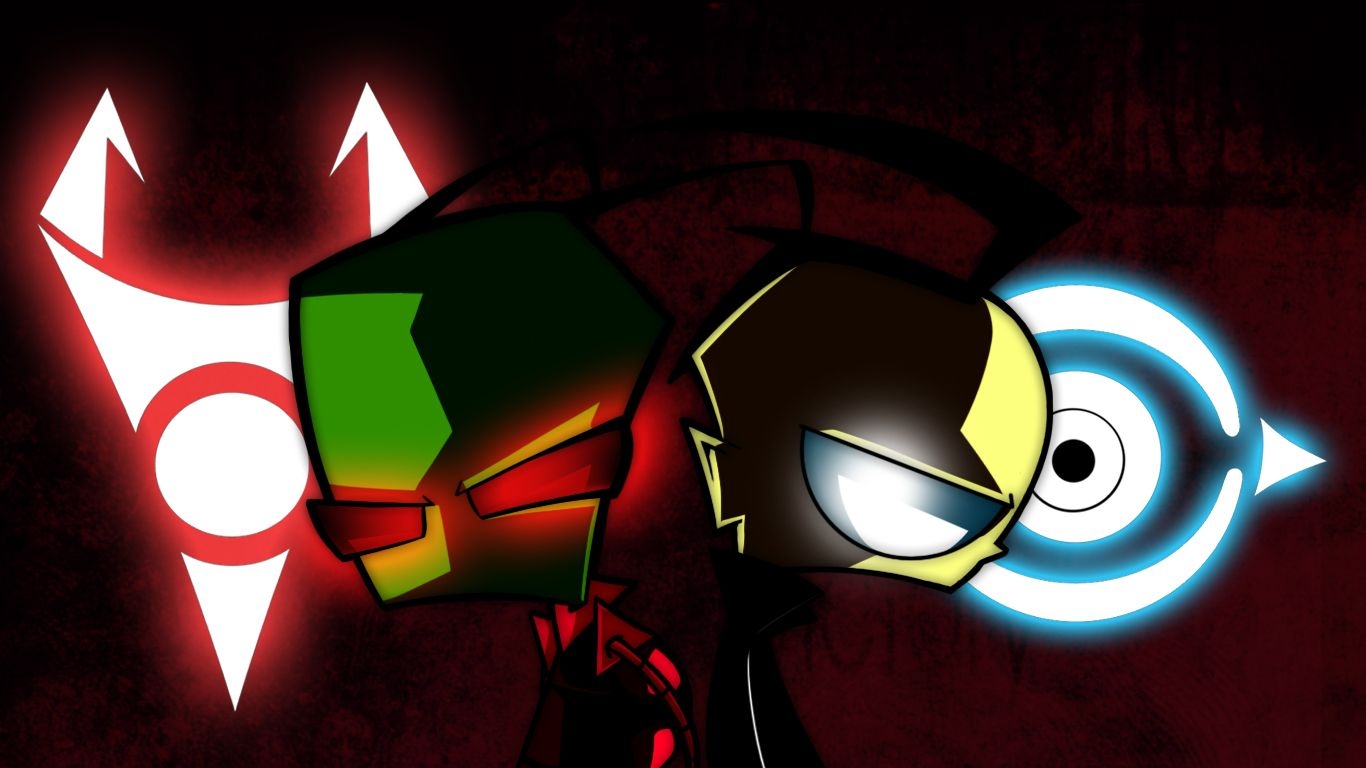 1370x770 Invader zim background, Desktop