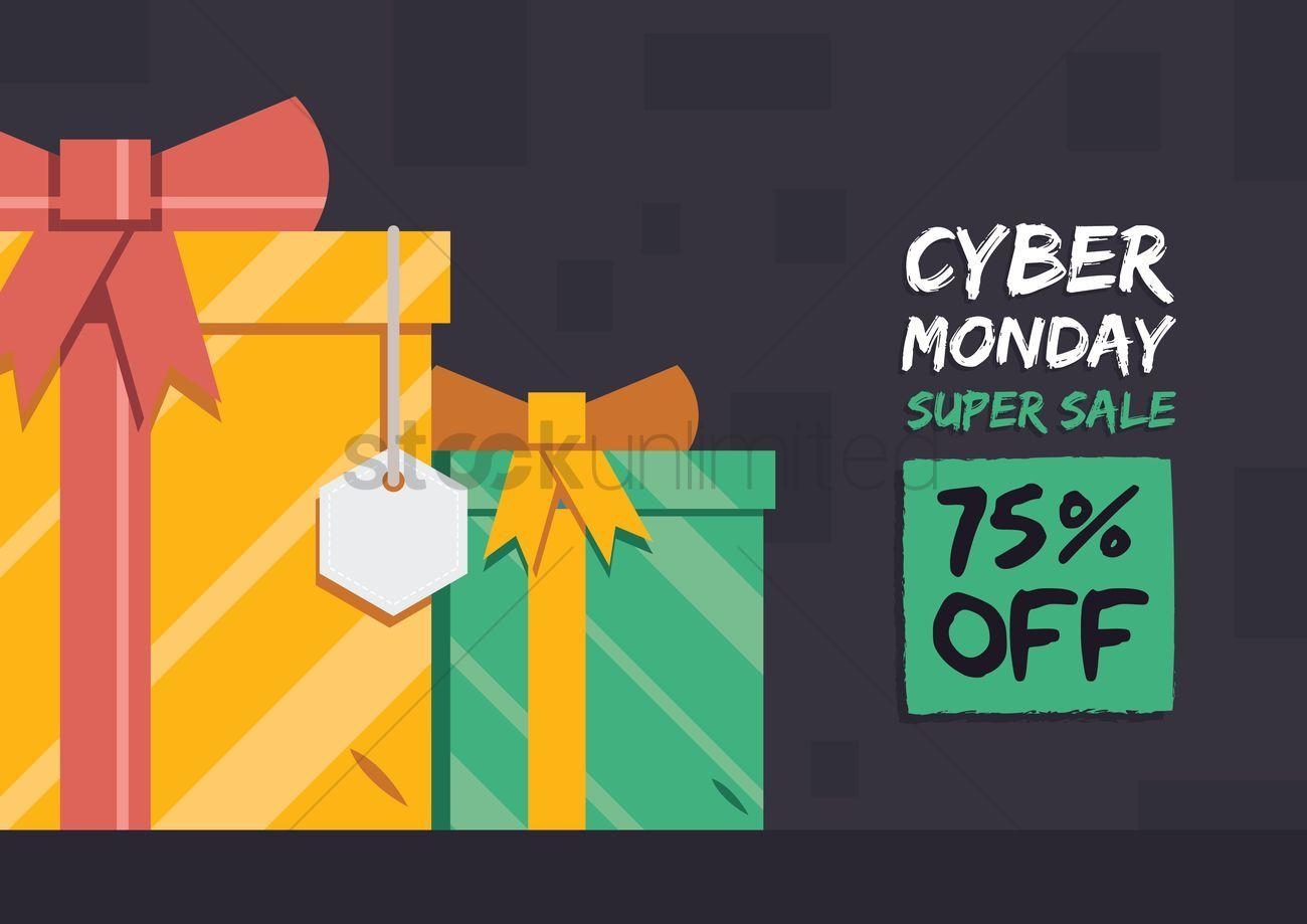 1300x920 Cyber monday super sale wallpaper Vector Image, Desktop