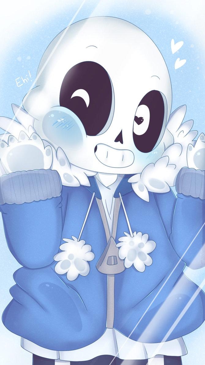 670x1200 Sans Undertale Fanclub Image Undertale Smartphone Wallpaper Chibi, Phone