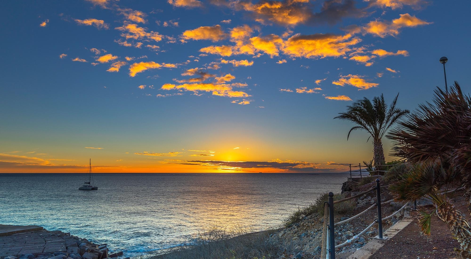 2000x1100 The Canary Islands, HD Nature, 4k Wallpaper, Image, Background, Desktop