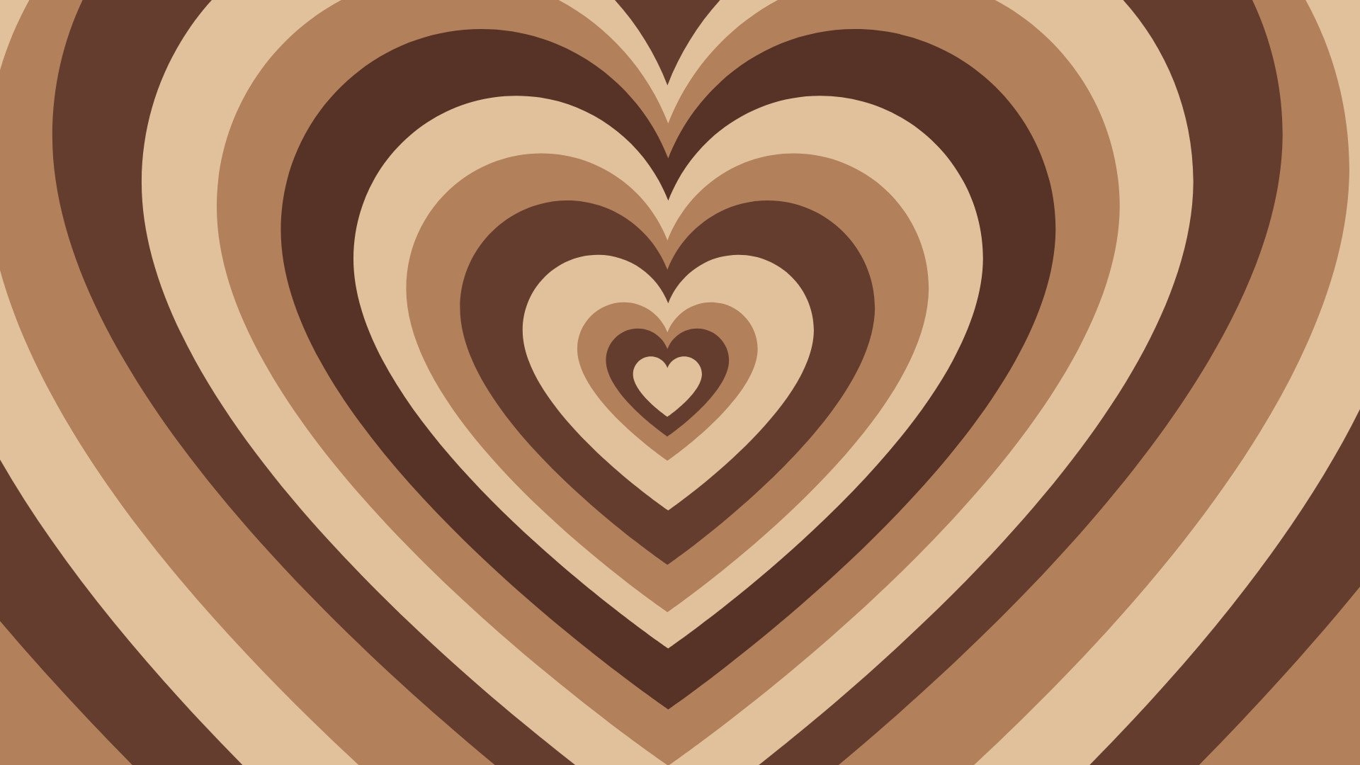 1920x1080 Brown Heart Wallpaper Free Brown Heart Background, Desktop