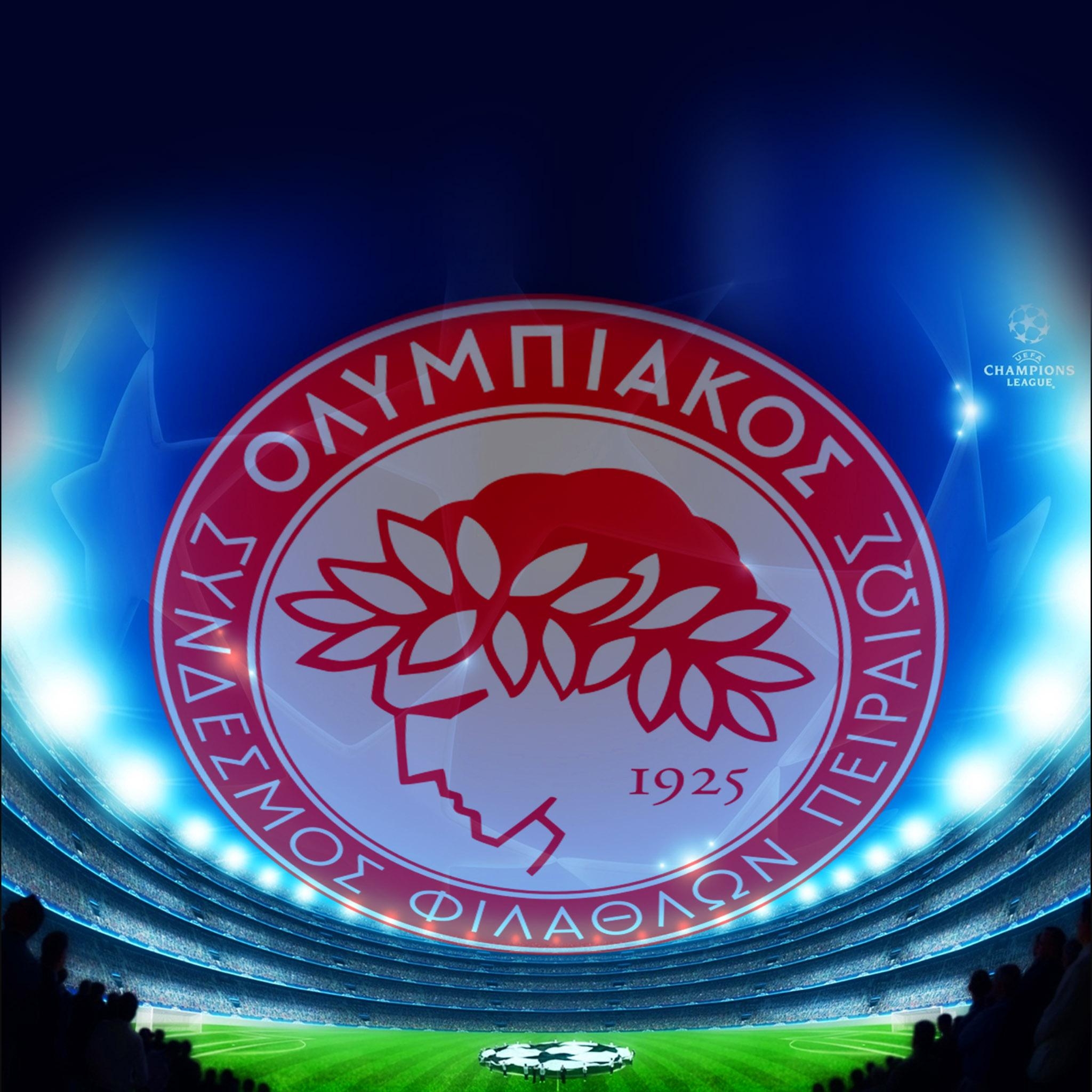 2050x2050 FREEIOS7. Olympiakos Fc Logo HD IPhone IPad Wallpaper, Phone