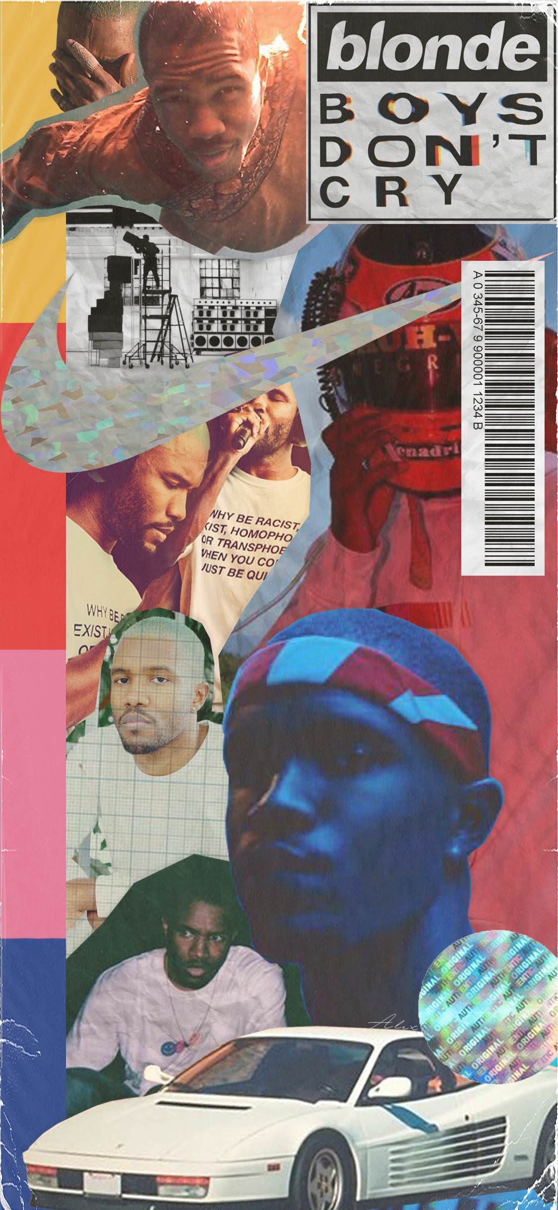 1130x2440 Fan Art[art] Frank Ocean Wallpaper I Made Frank, Phone