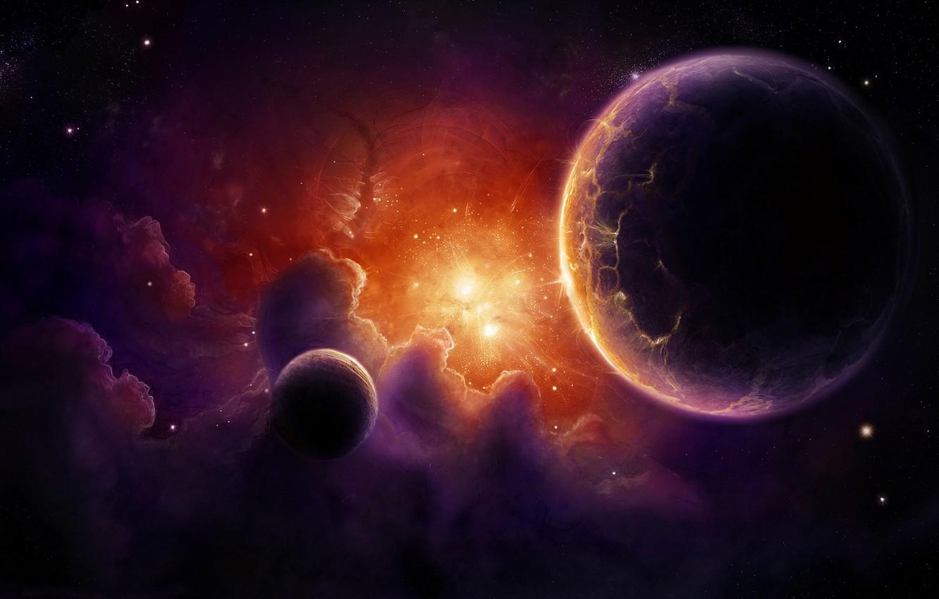 1340x850 Wallpaper Nebula, Planet, Red dwarf image for desktop, section, Desktop