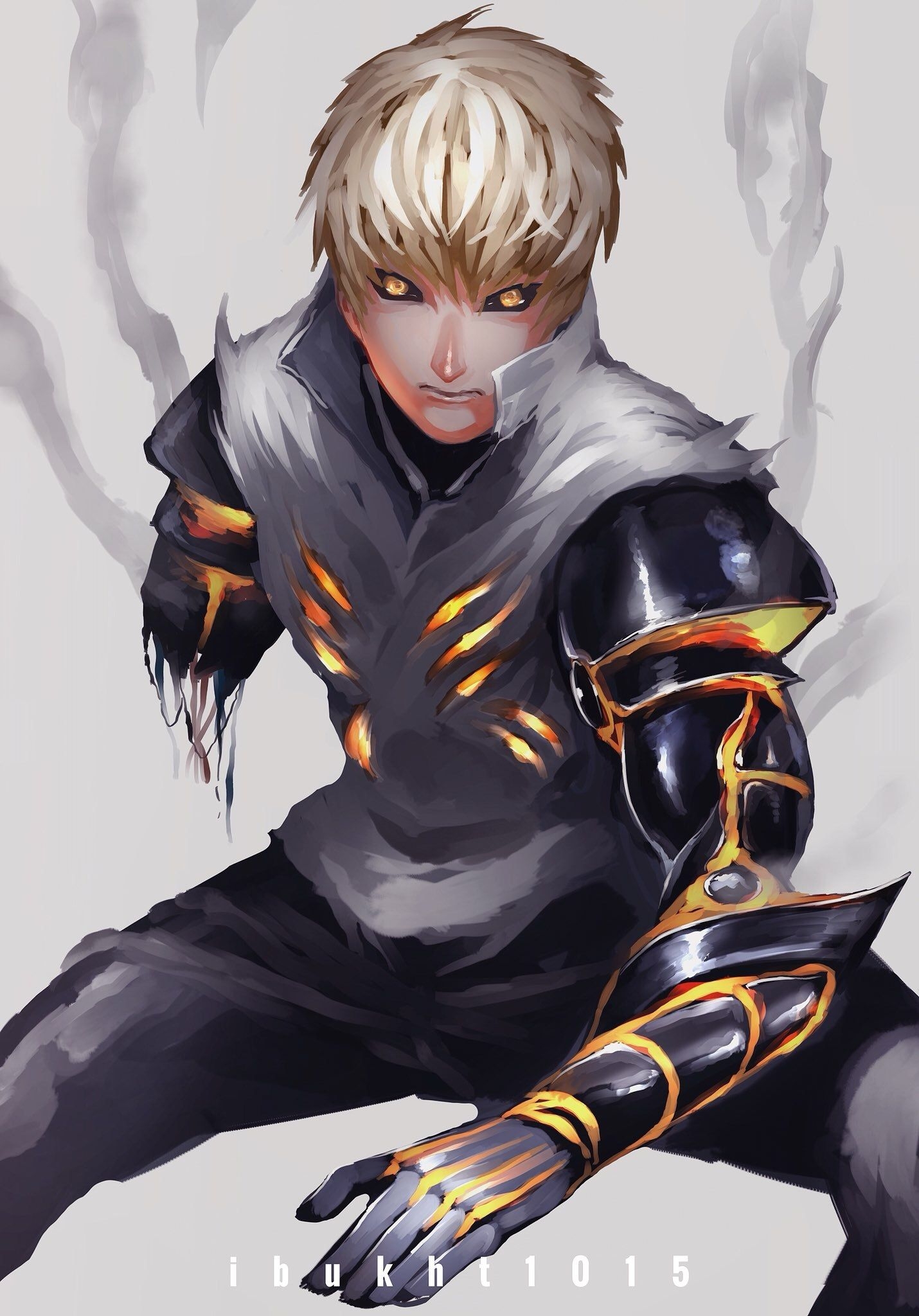 1430x2050 One Punch Man Genos Wallpaper Android Wallpaper & Background Download, Phone