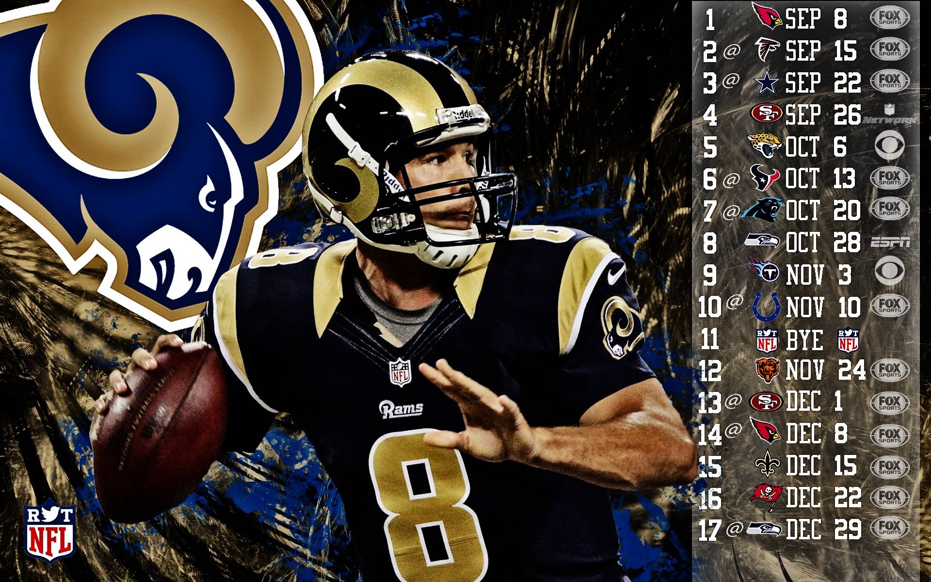 1920x1200 St Louis Rams football nfl wallpaperx1200, Desktop