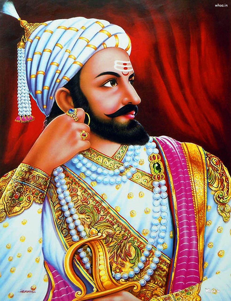 990x1280 Maratha King Chatrapati Shivaji Maharaj HD Image, Phone