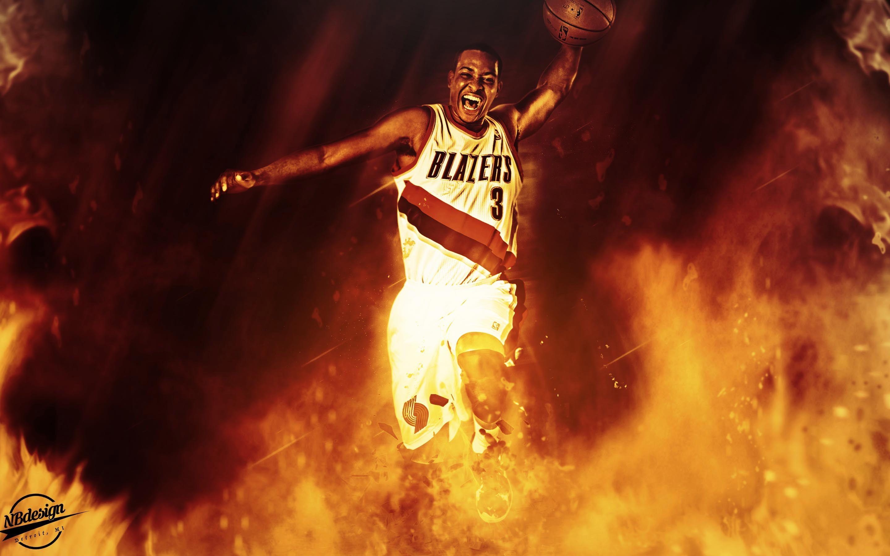 2880x1800 C. J. McCollum Trail Blazers 2016 Wallpaper. Basketball, Desktop