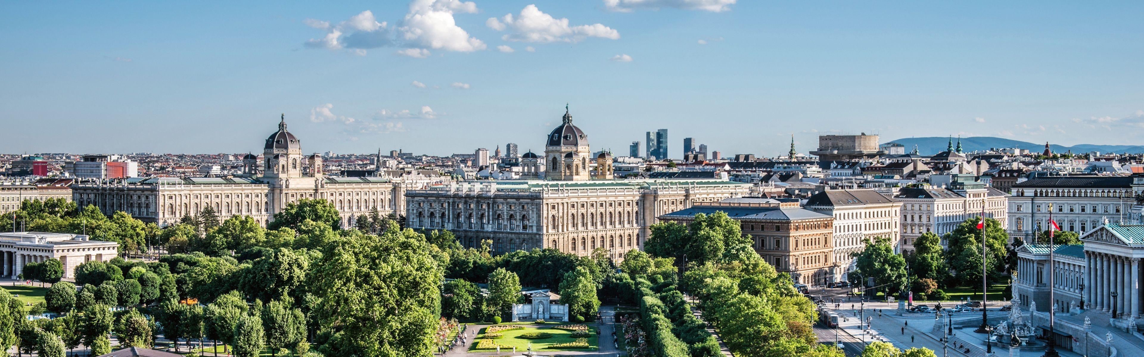 3840x1200 Download Wallpaper  Vienna, Austria, Capital, Travel, Dual Screen