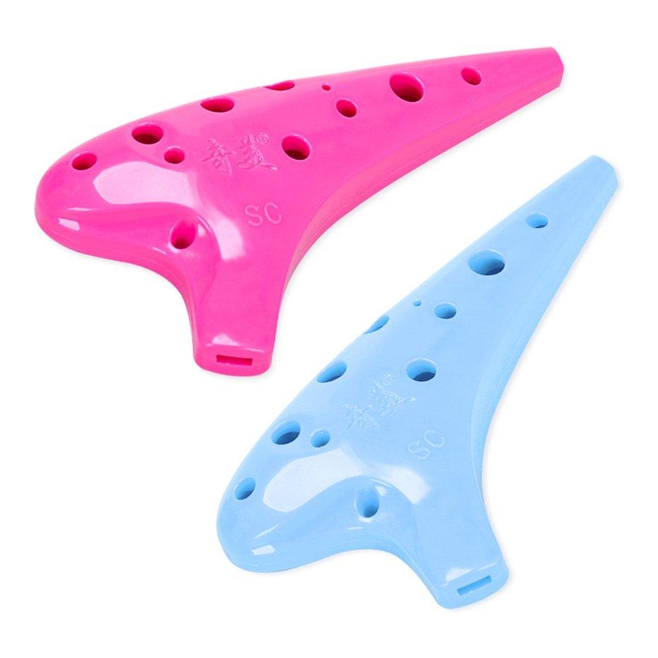 930x930 QIMEI 12 Hole Ocarina Ceramic Treble C Legend of Ocarina Musical, Phone