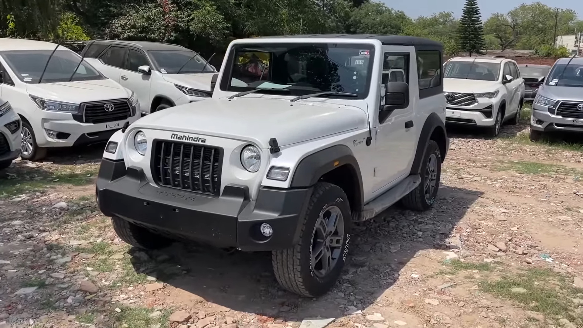 1920x1080 New Mahindra Thar 4x4 Everest White, Desktop