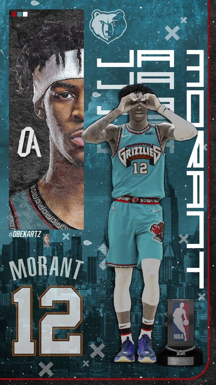 740x1310 Ja Morant Wallpaper Grizzlies NBA, Phone