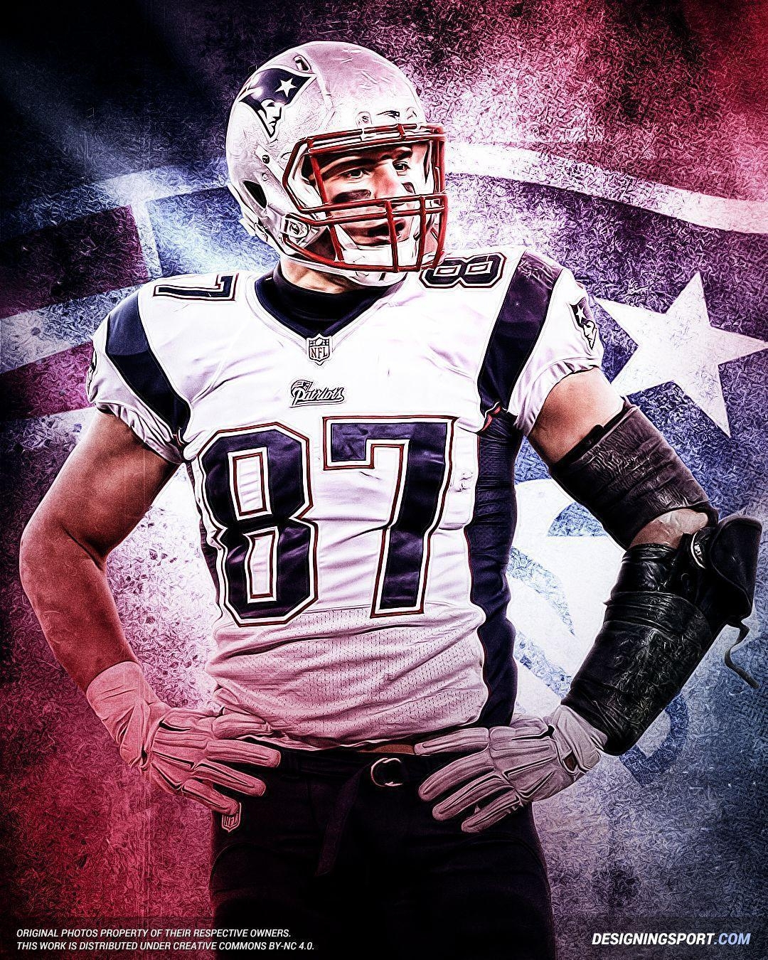 1080x1350 Rob Gronkowski, New England Patriots. ALL Sports, Phone