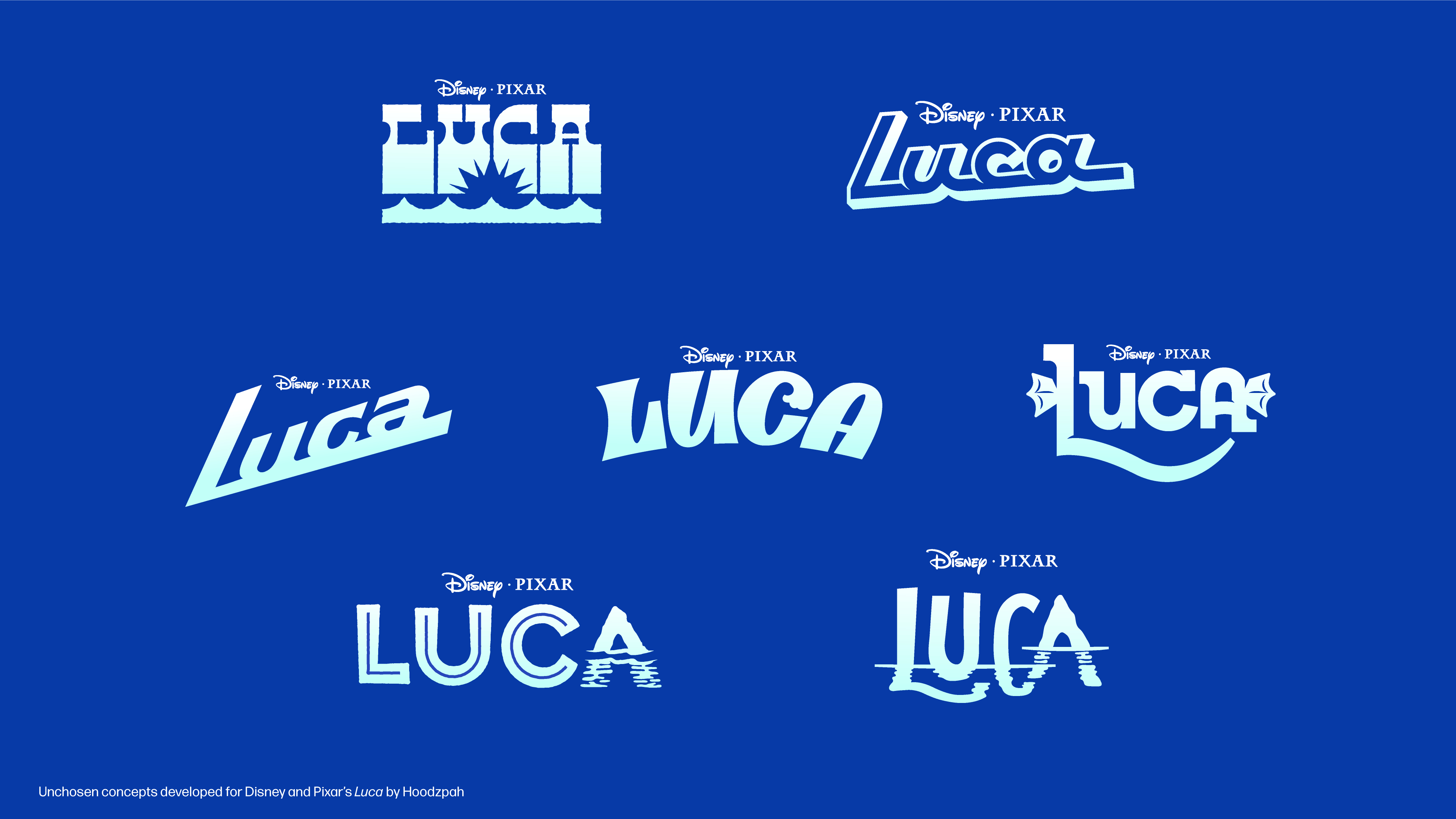 4000x2260 Title Treatment Concepts for Disney and Pixar's Luca % %, Desktop