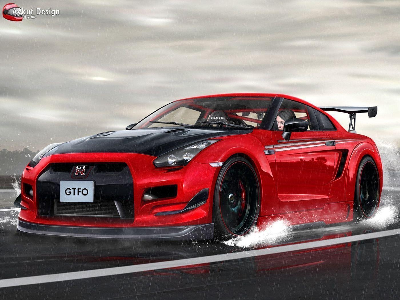 1400x1050 Nissan Gtr Wallpaper Racetrack taken from Awesome Nissan GTR, Desktop