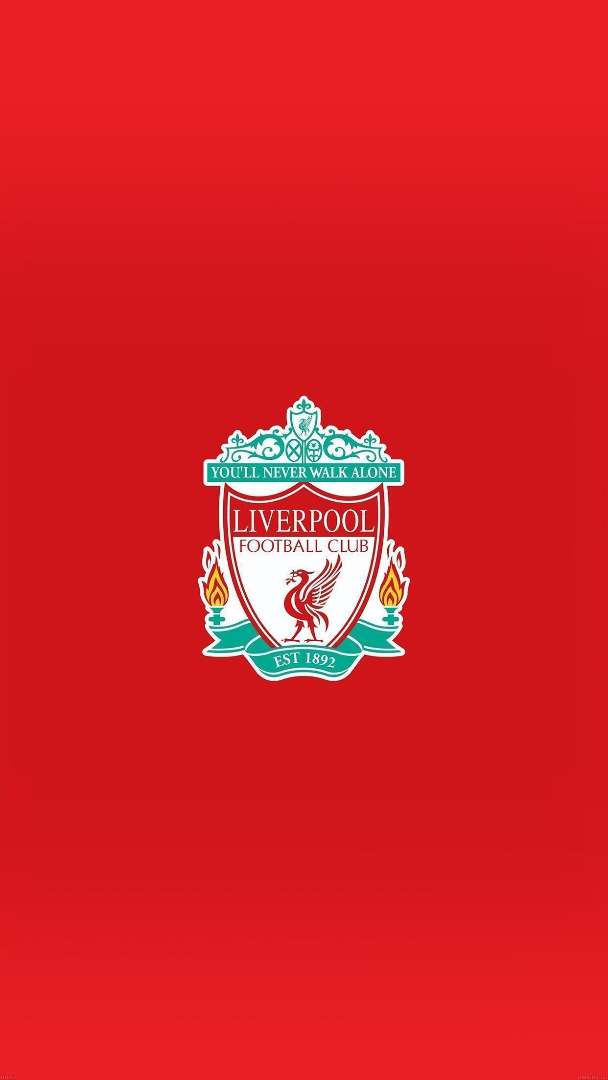 1250x2210 Liverpool Logo Never Walk Alone 6s Plus Wallpaper, Phone