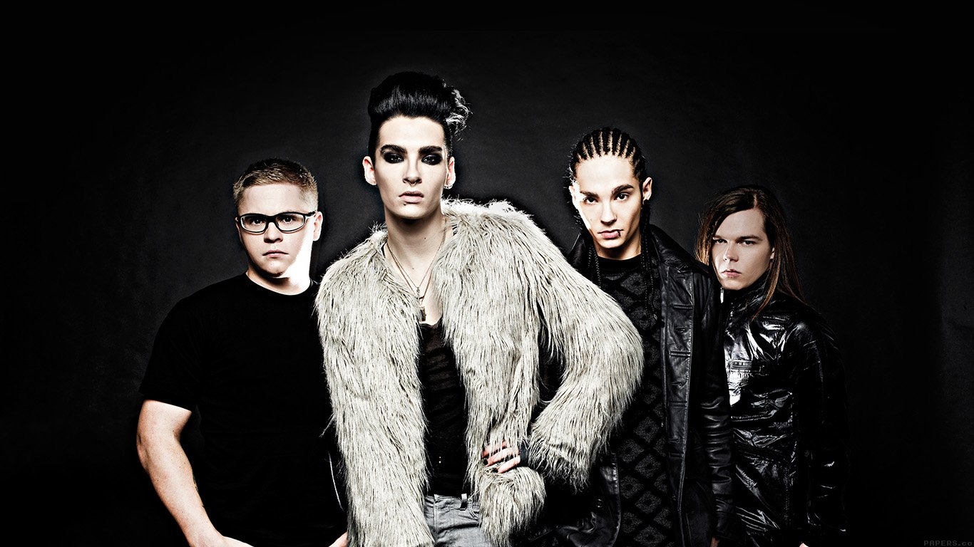 1370x770 wallpaper for desktop, laptop. tokio hotel music pop rock band, Desktop