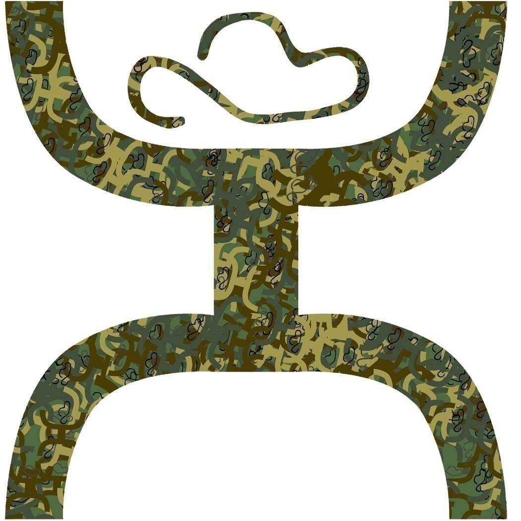 1050x1050 HOOey Camo Small Sticker 3x3. Hooey, Camo decals, Browning symbol, Phone