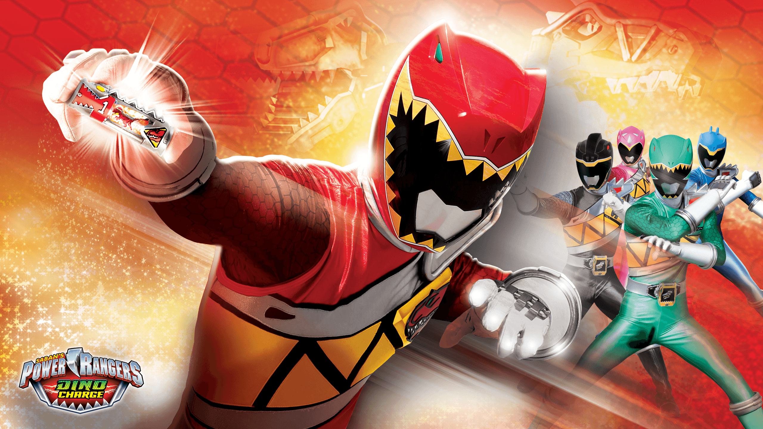 2560x1440 px Power Rangers Dino Charge Wallpaper, Desktop