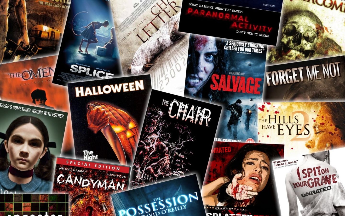 1440x900 Free download Horror Movie Icon Collage.wallpaperafari.com, Desktop