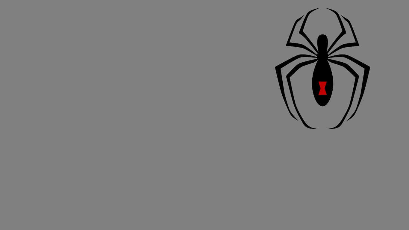 1370x770 Black Widow Symbol I WP, Desktop