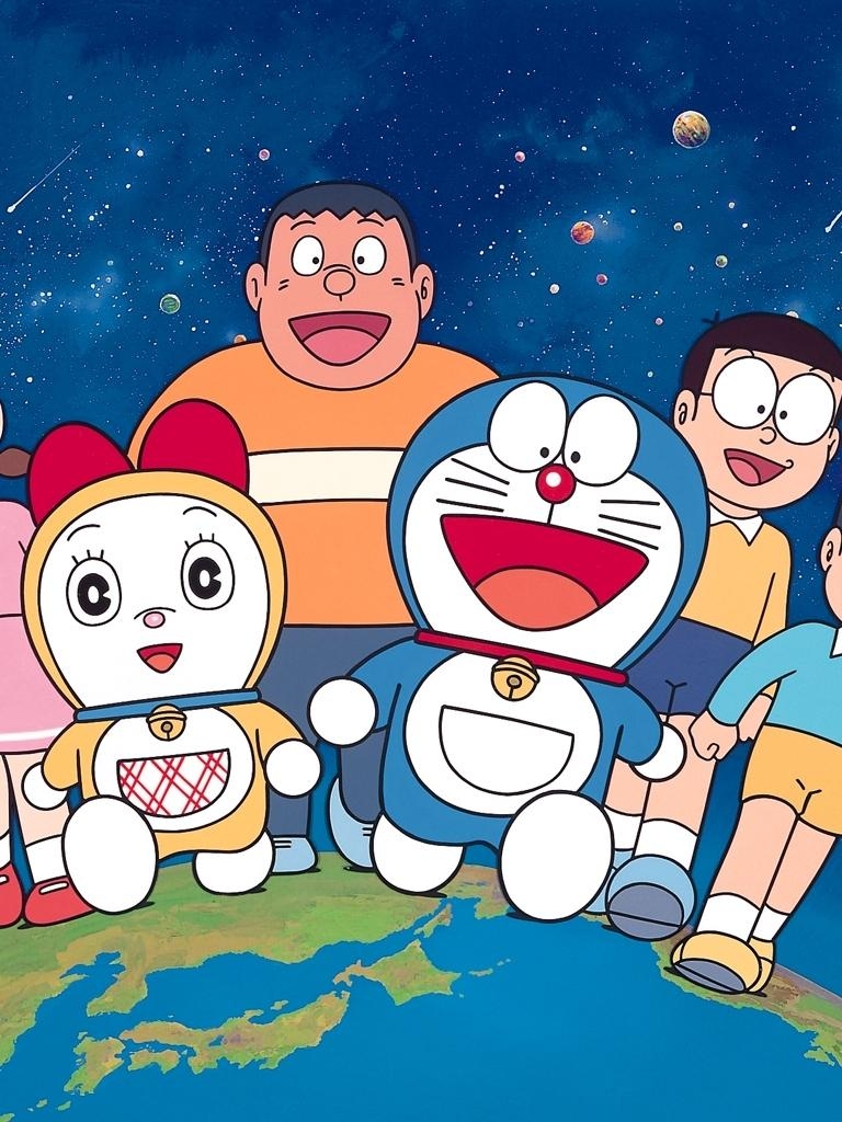 770x1030 Anime Doraemon () Wallpaper, Phone