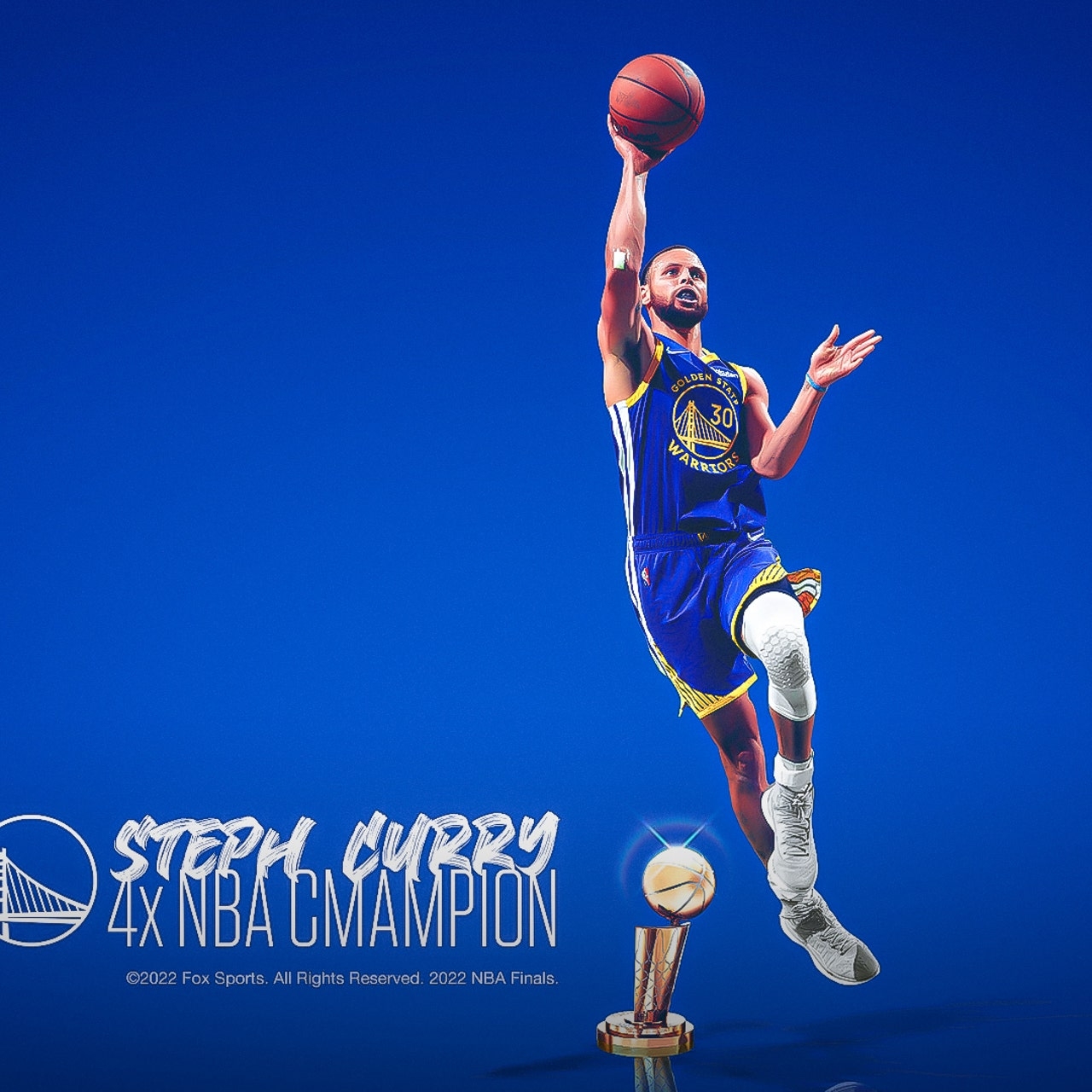 1280x1280 Steph Curry leads Warriors to fourth ring, his crowning achievement, Phone