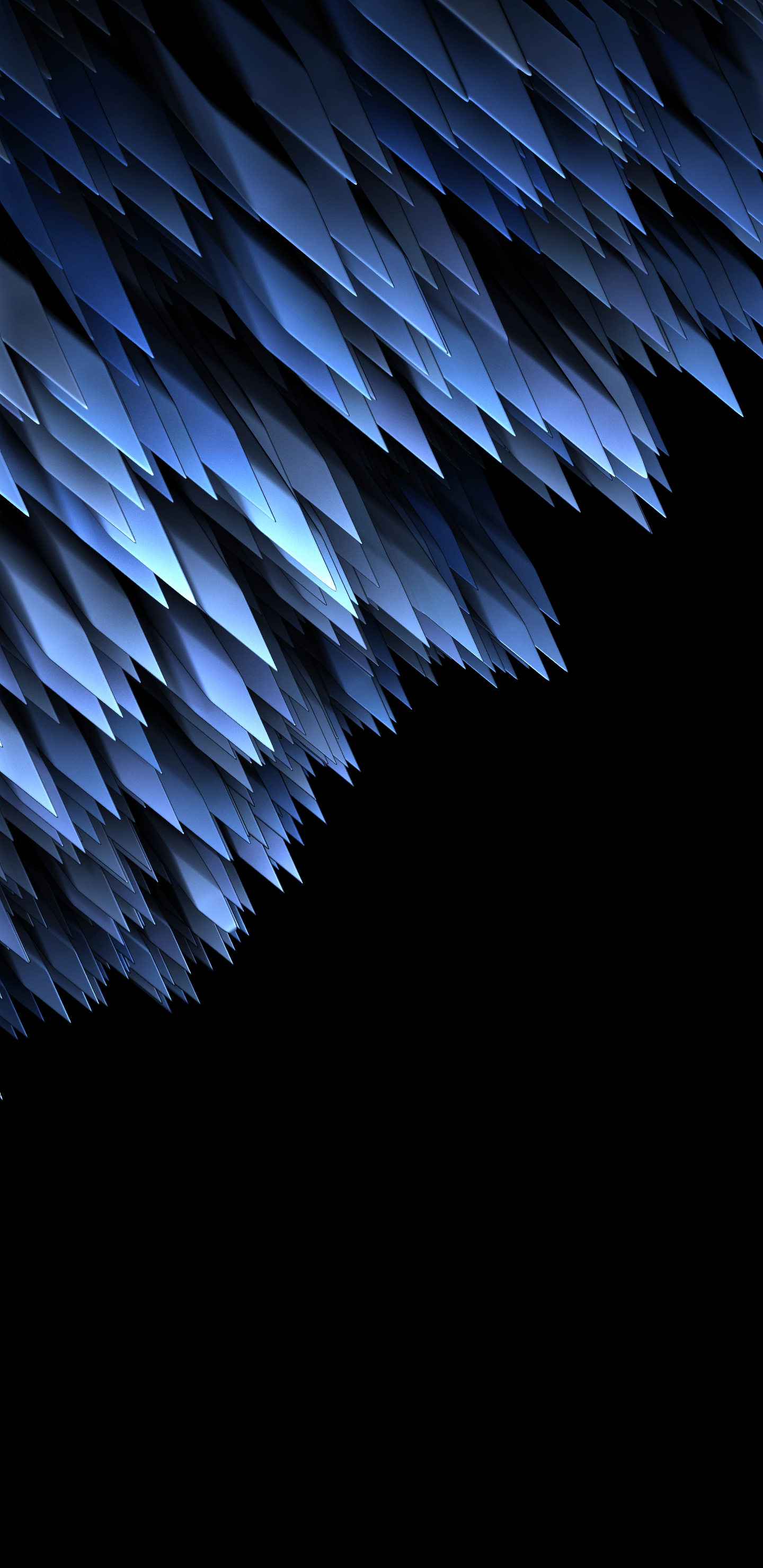 1440x2960 Today's project: IceBlades []. Android wallpaper abstract, Background phone wallpaper, HD dark wallpaper, Phone