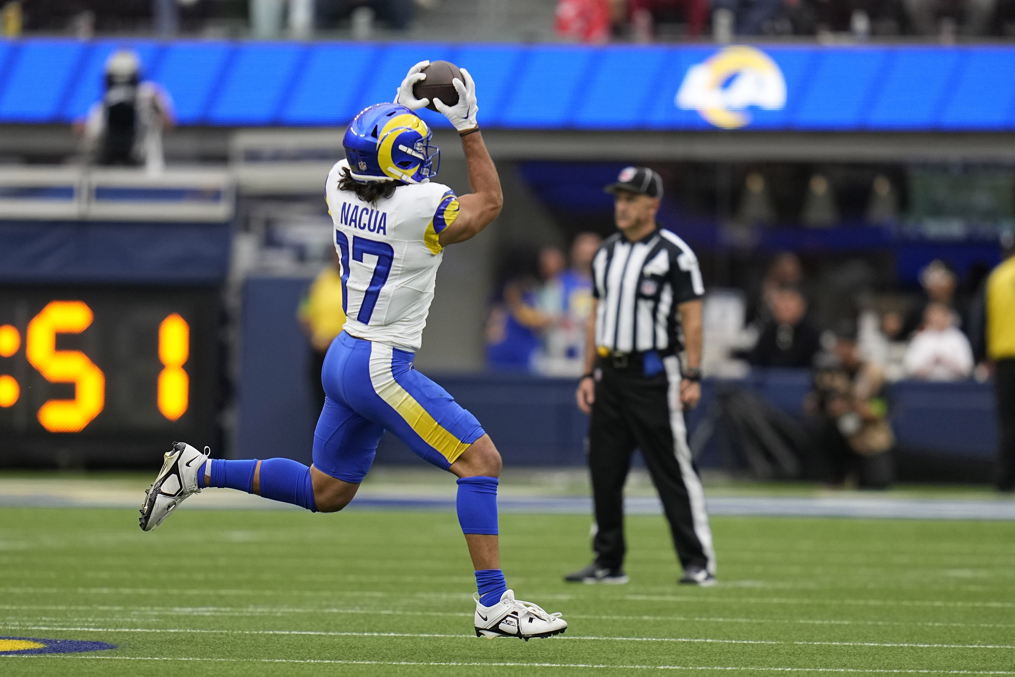 3360x2240 Rams wide receiver Puka Nacua sets NFL, Desktop