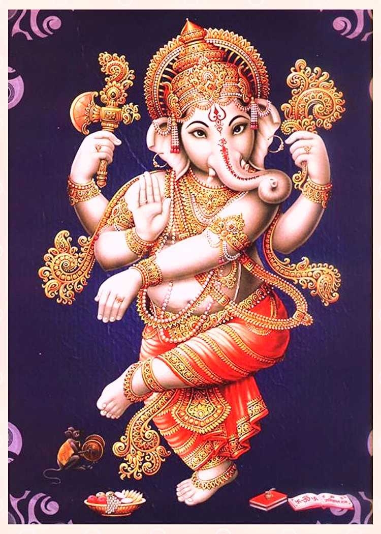 750x1050 Ganesh Ji Wallpaper Ganesha Dancing Image HD, Phone