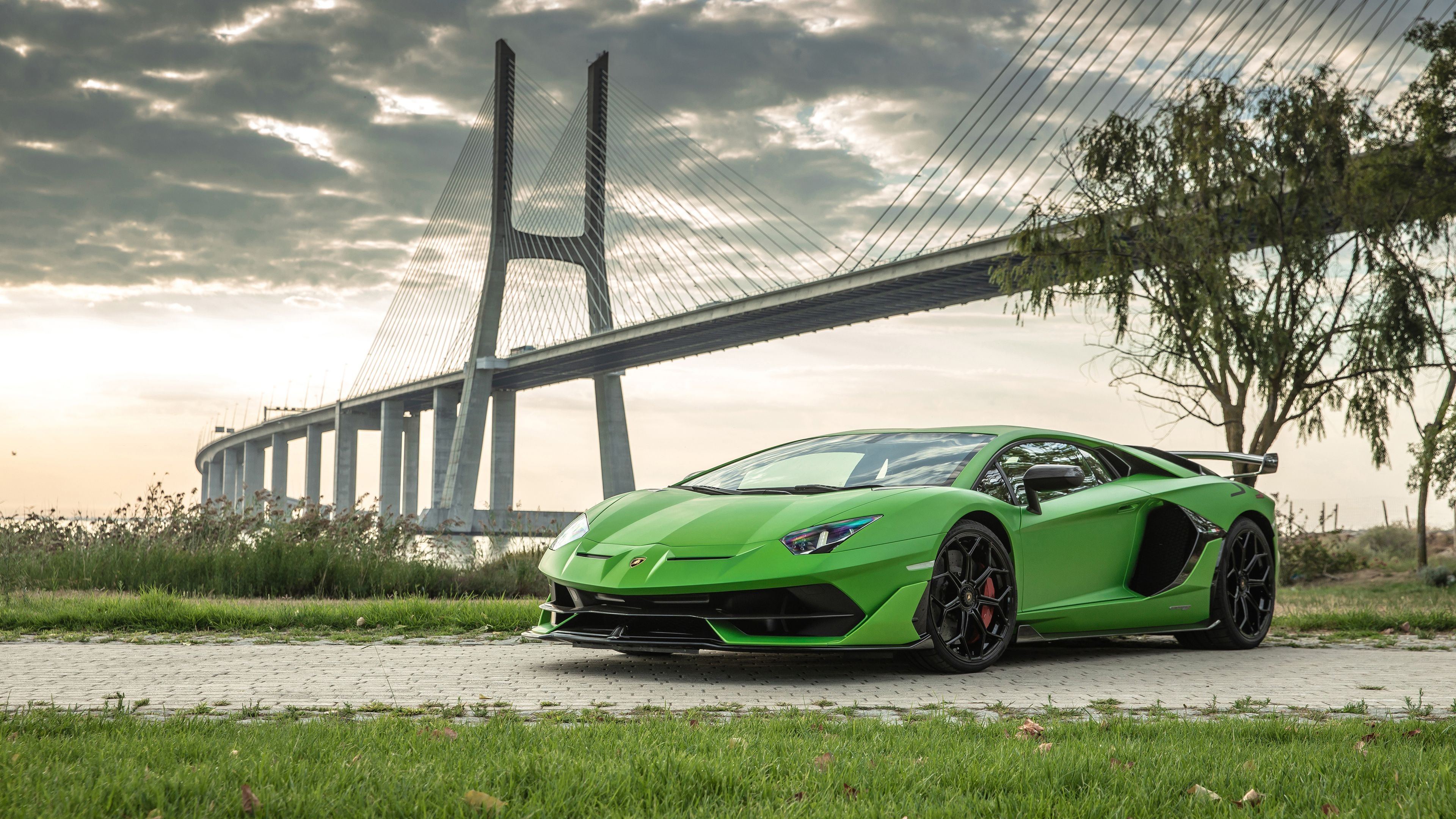 3840x2160 Lamborghini Aventador SVJ 2019 Front 4k wallpaper lamborghini, Desktop