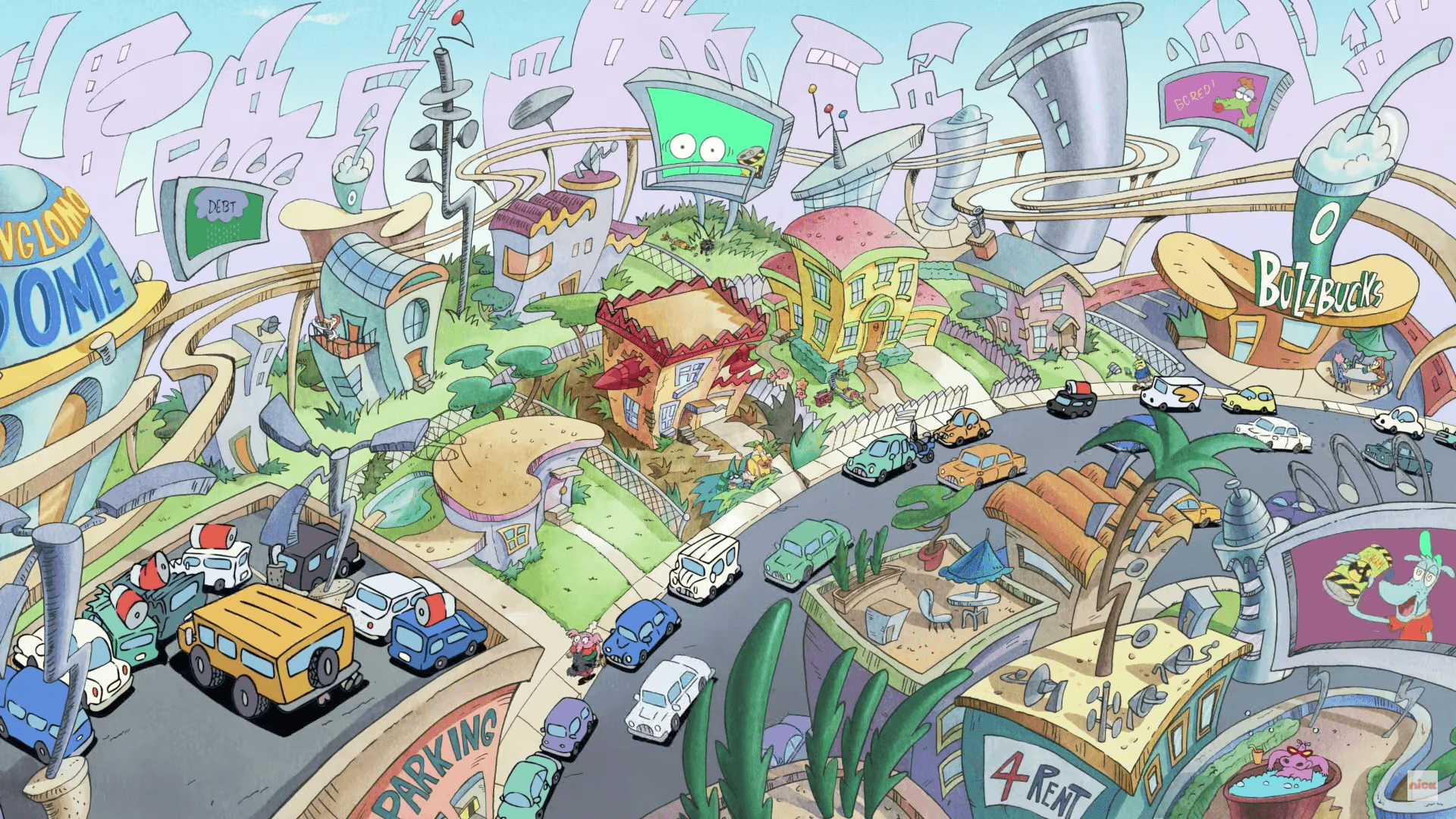 1920x1080 Nickelodeon releases an exclusive look at new scenes from Rocko's, Desktop