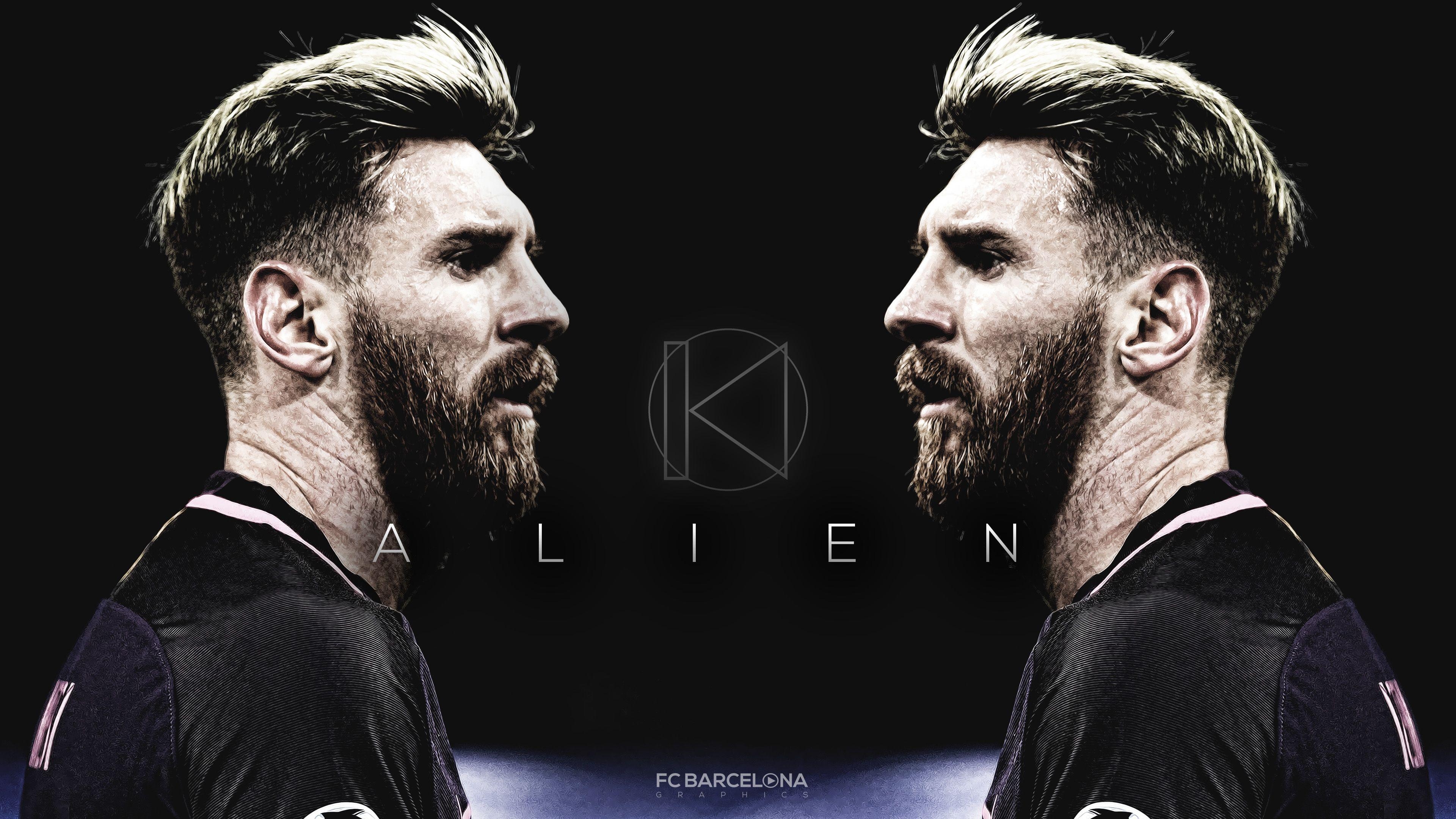 3840x2160 Lionel Messi 2K UHD Wallpaper, Desktop