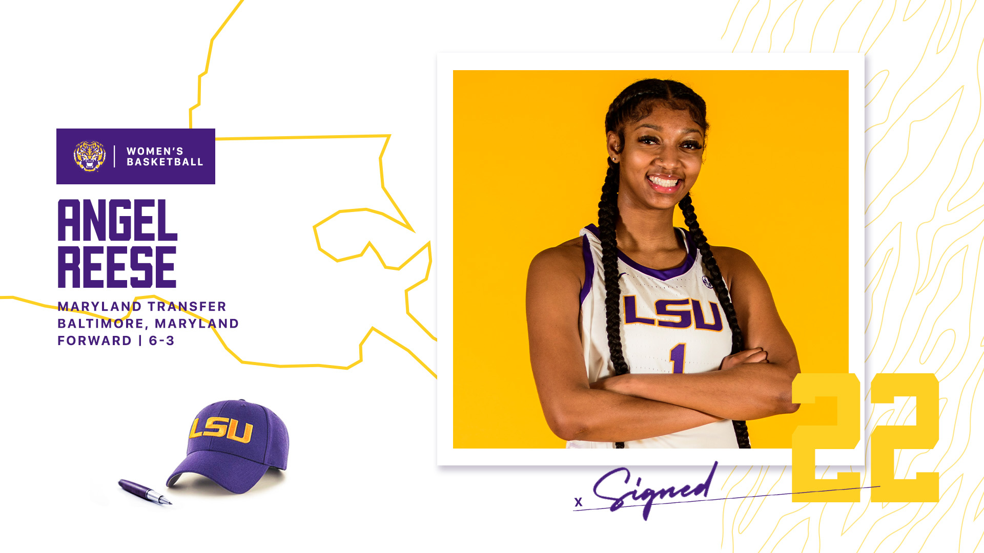 1920x1080 Angel Reese Signs With LSU Women's Basketball, Desktop