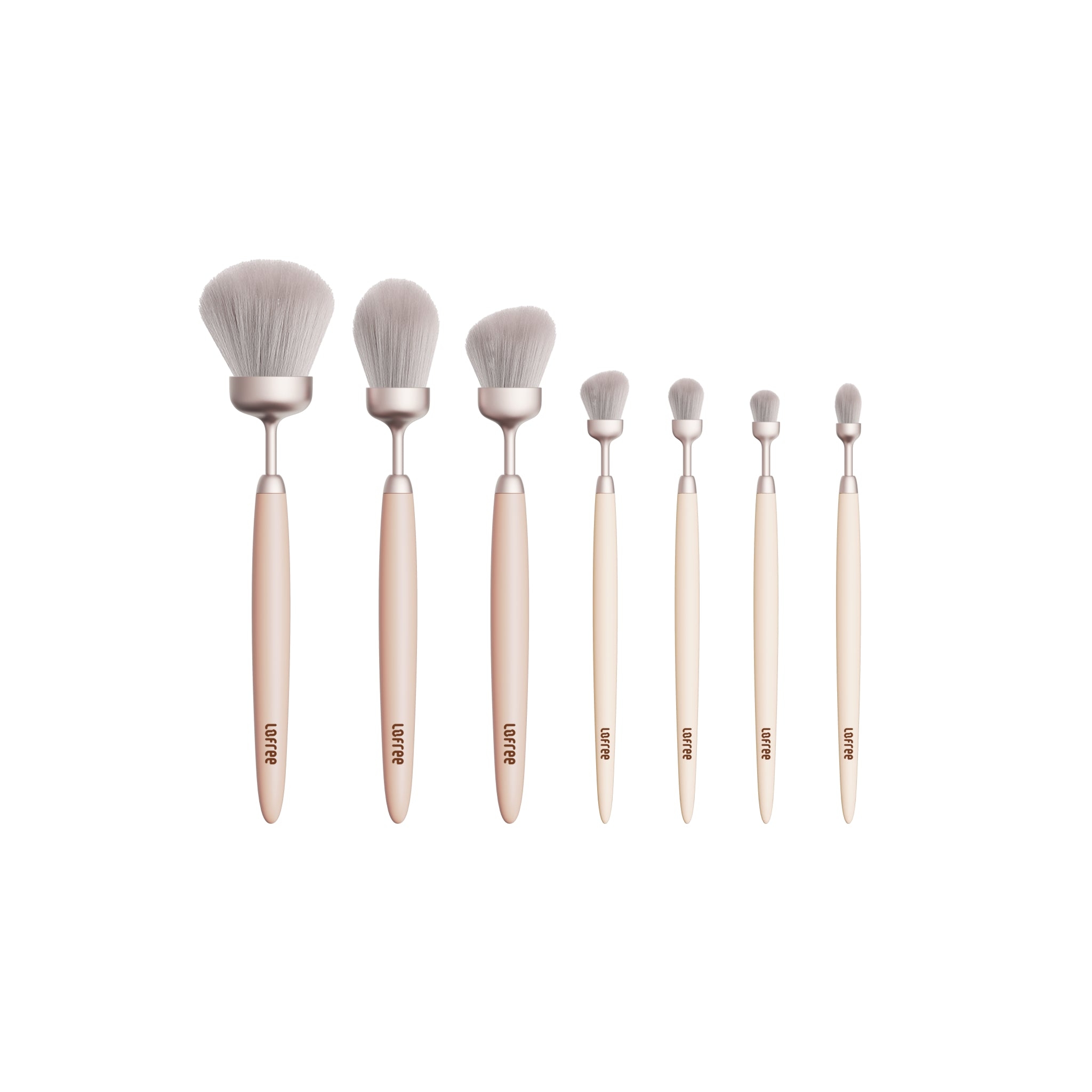 2050x2050 LOFREE TAIL Makeup Brush Set, Phone