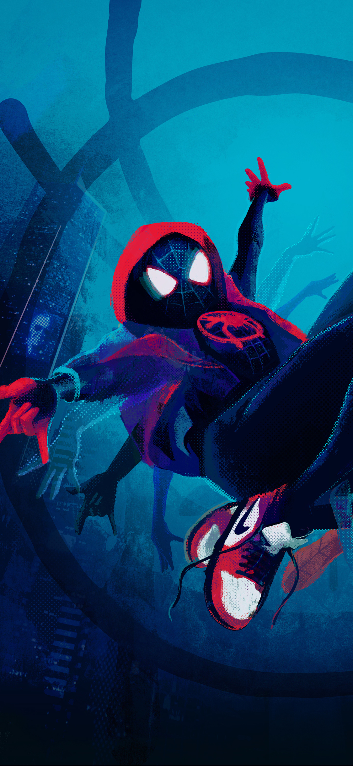 1130x2440 SpiderMan Into The Spider Verse New Artwork iPhone, Phone