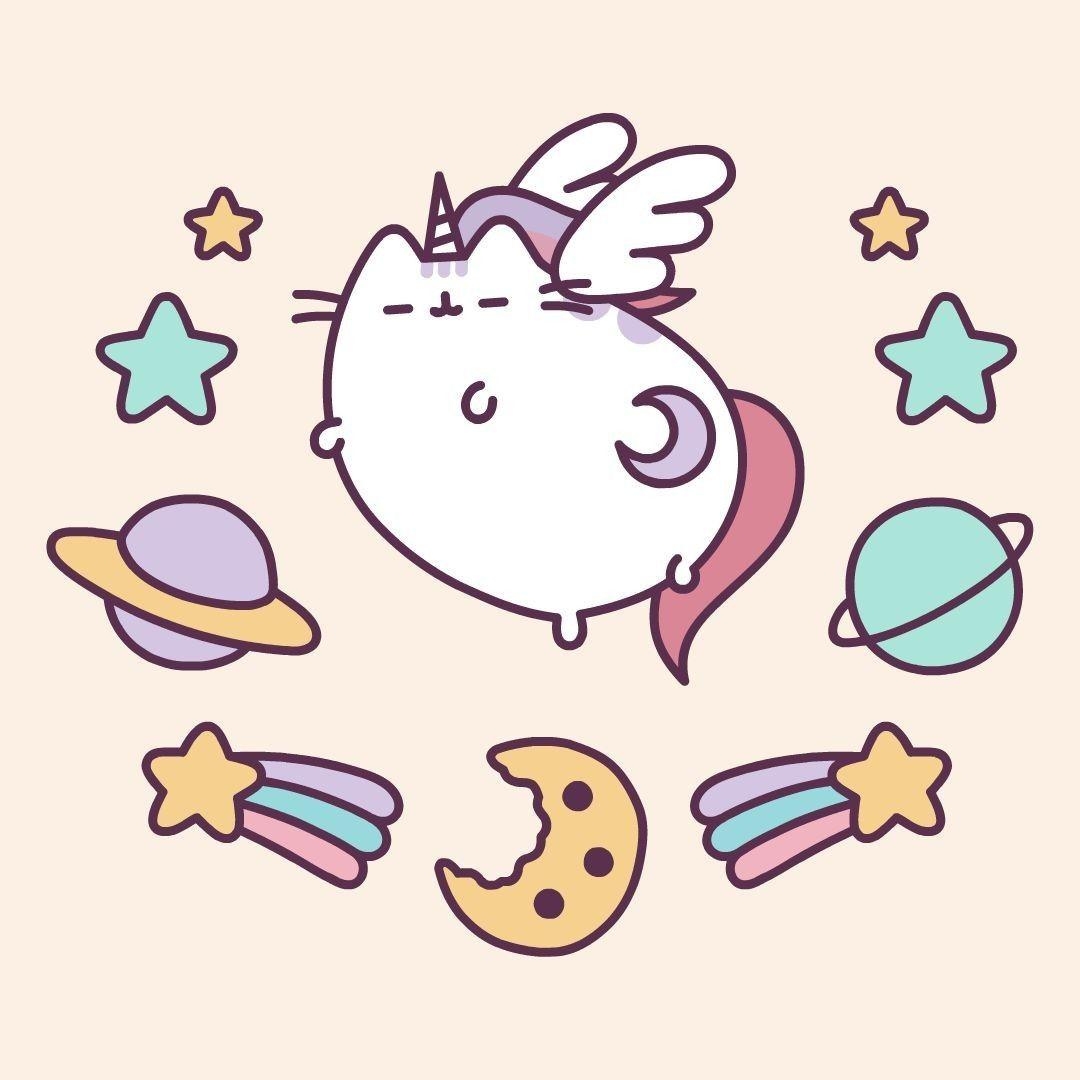 1080x1080 Cute Pusheen Wallpaper Free Cute Pusheen Background, Phone