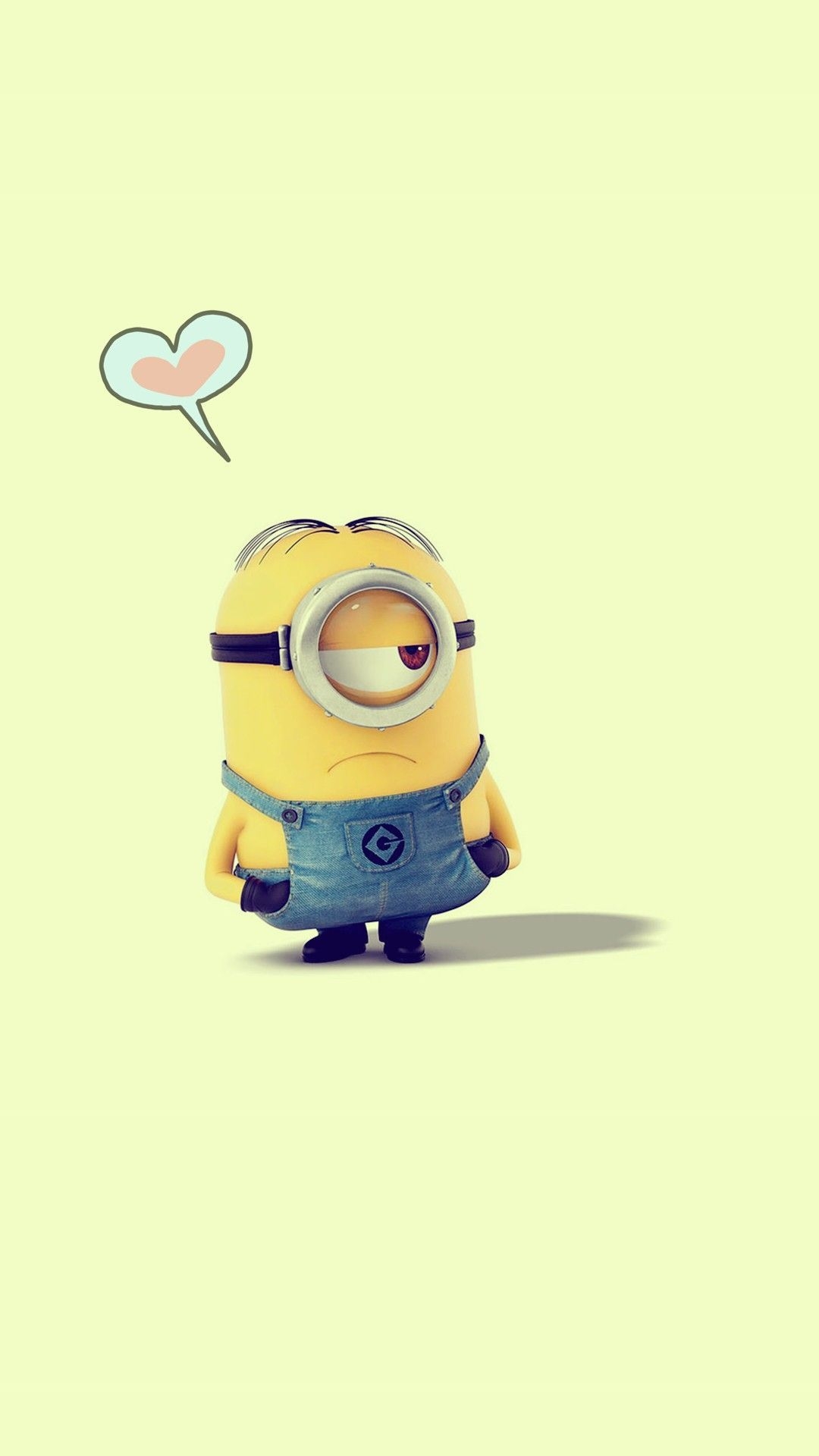 1080x1920 Cute Cartoon Wallpaper Minion, Phone