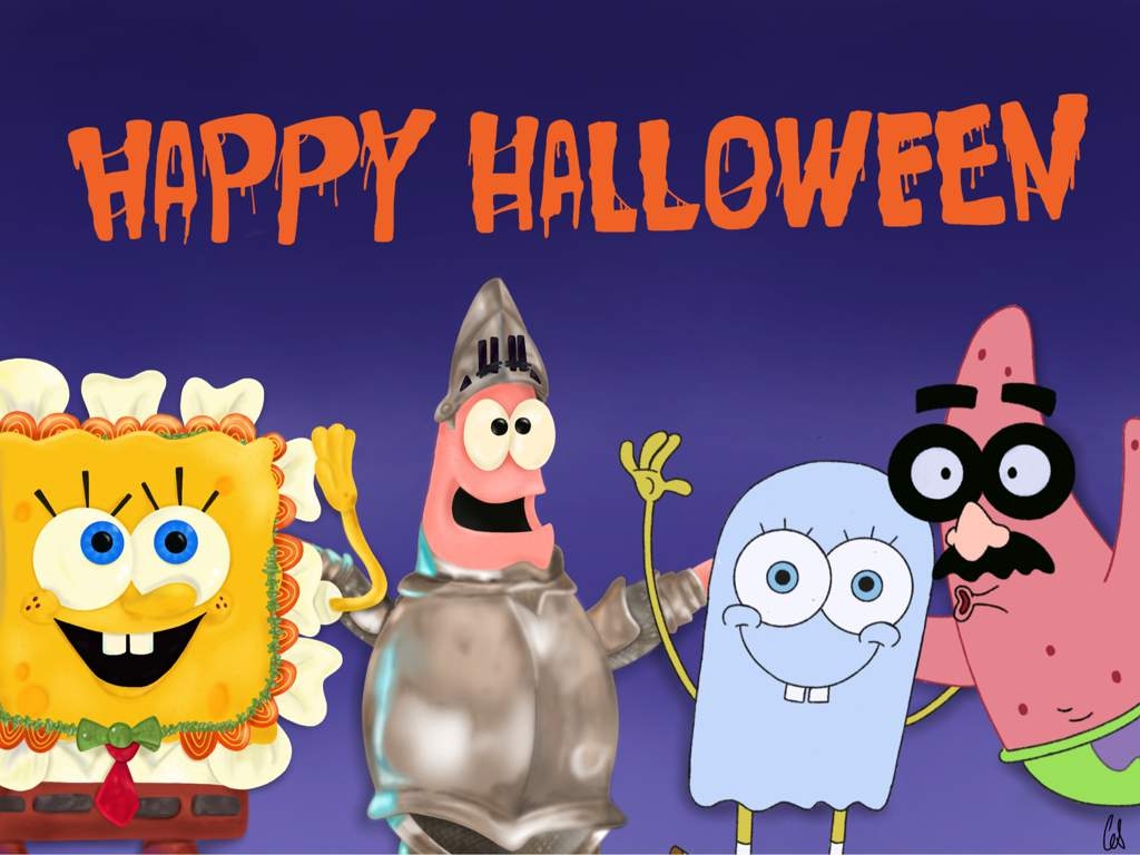 1030x770 Happy Halloween!. SpongeBob SquarePants Amino, Desktop