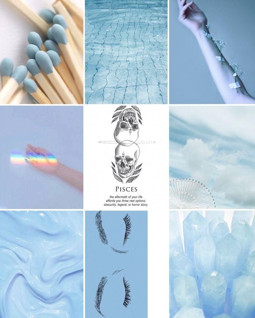 820x1030 zodiacaesthetic: “Pisces aesthetic mood board, Phone