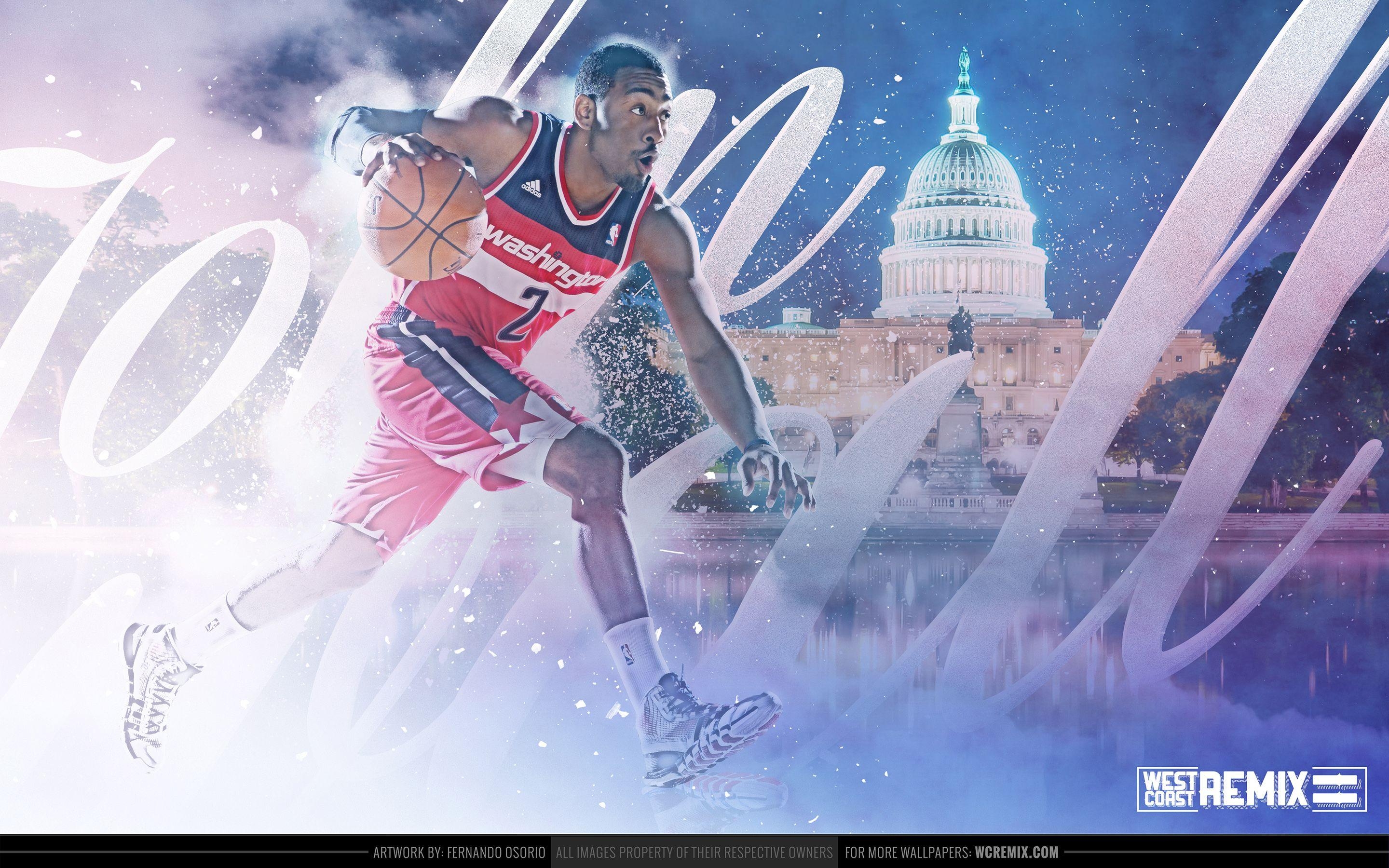 2880x1800 John Wall Wallpaper Art Coast Remix, Desktop