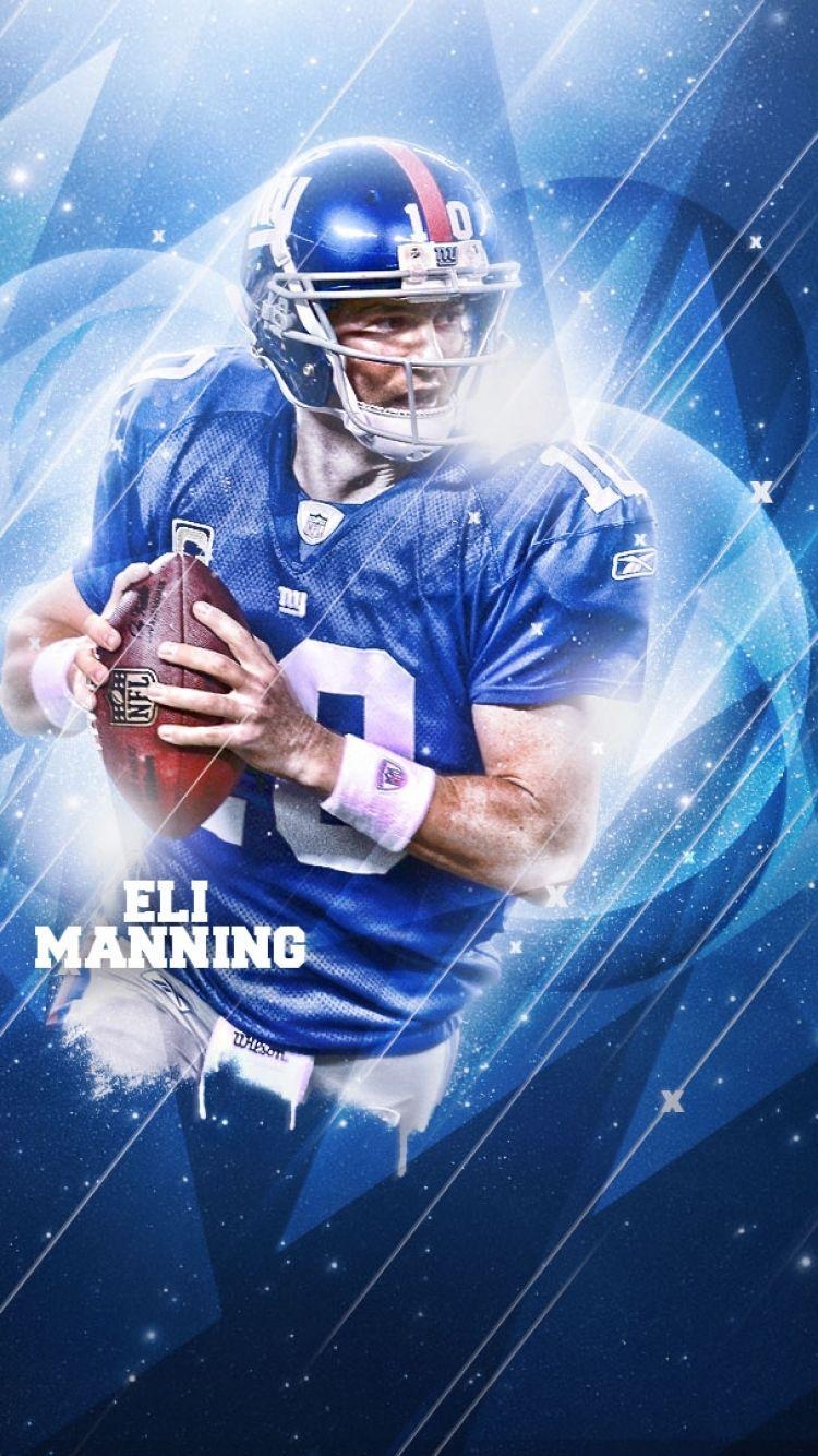 750x1340 Download Wallpaper  Eli manning, American football, Phone