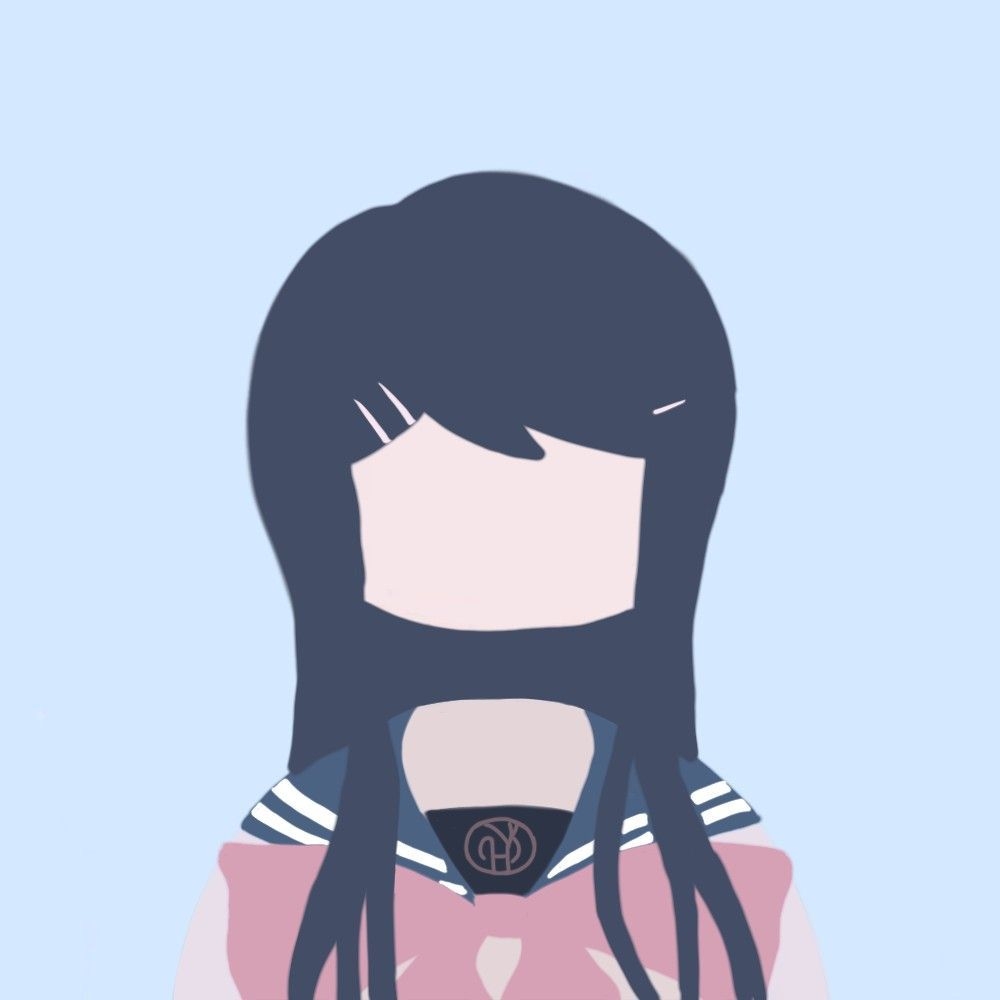 1000x1000 default Sayaka pfp. Cartoon profile pics, Jojo's bizarre adventure anime, 90 anime, Phone