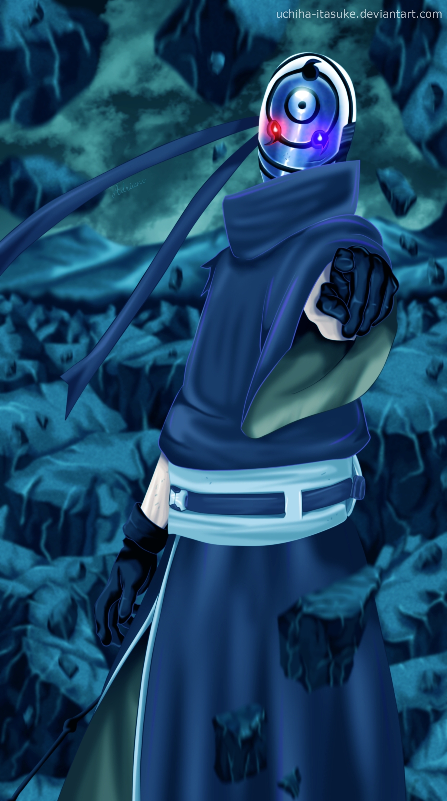 1480x2650 Obito Uchiha Mobile Wallpaper, Phone