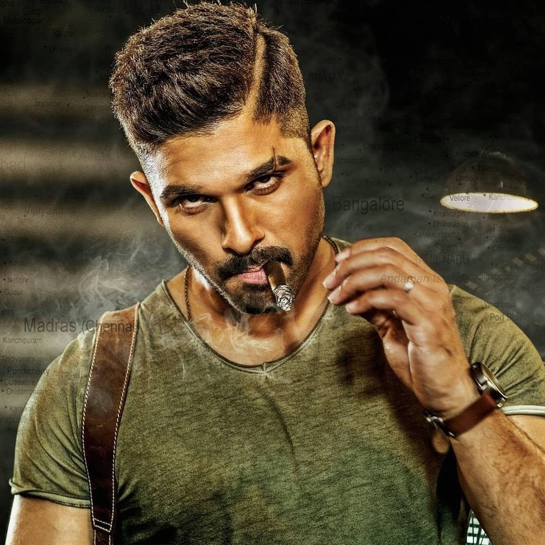 1080x1080 Allu arjun army Wallpaper Download, Phone