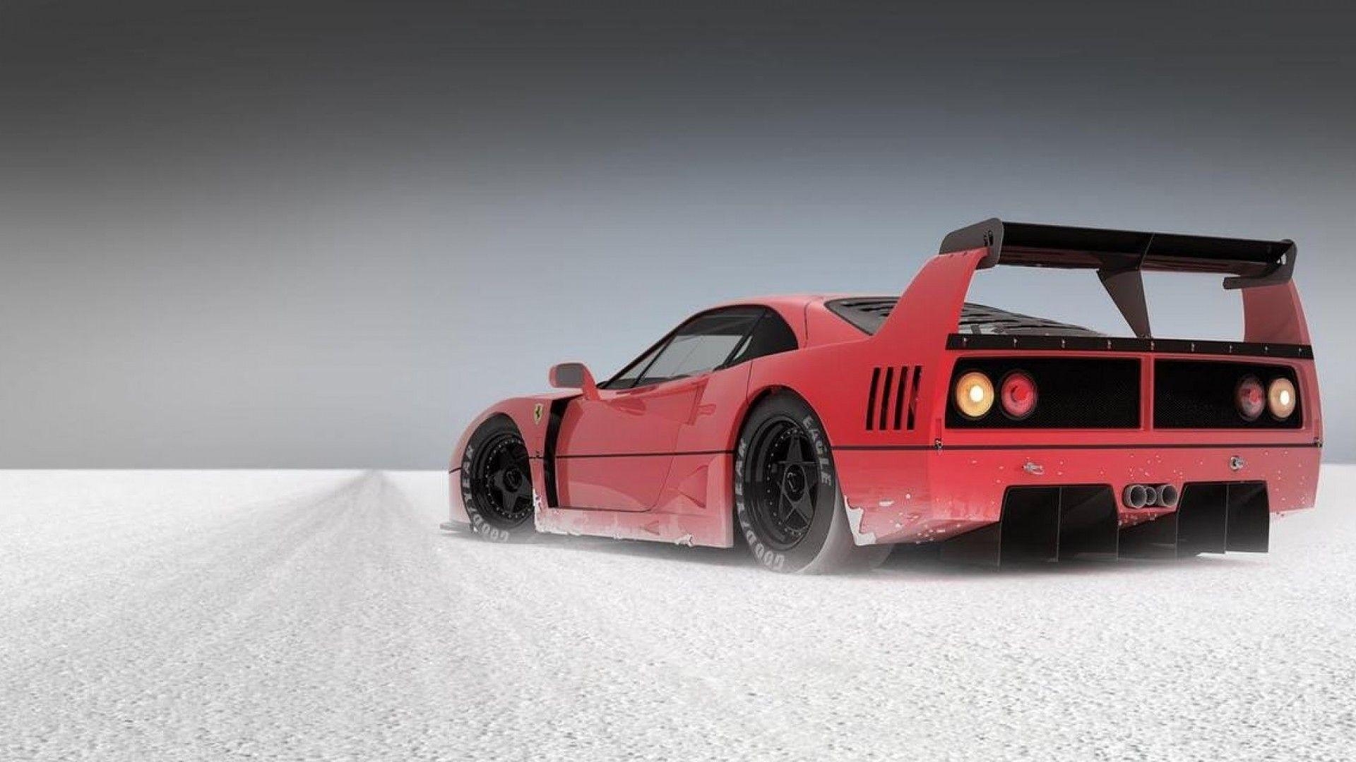 1920x1080 Black Ferrari F40 Wallpaper Ferrari f40 wallpaper. La Ferrari, Desktop