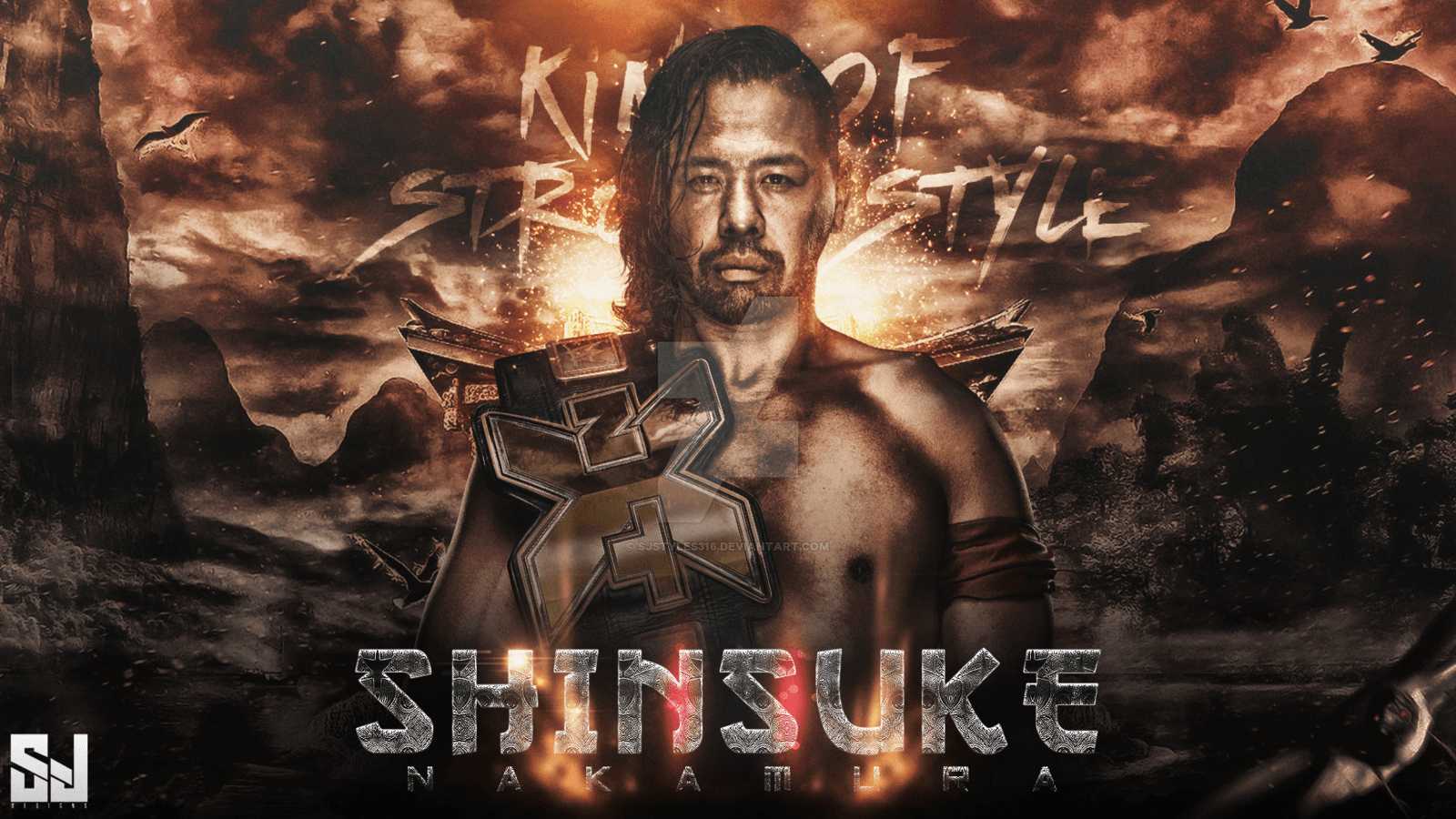 1600x900 Shinsuke Nakamura Wallpaper By Sj, Desktop