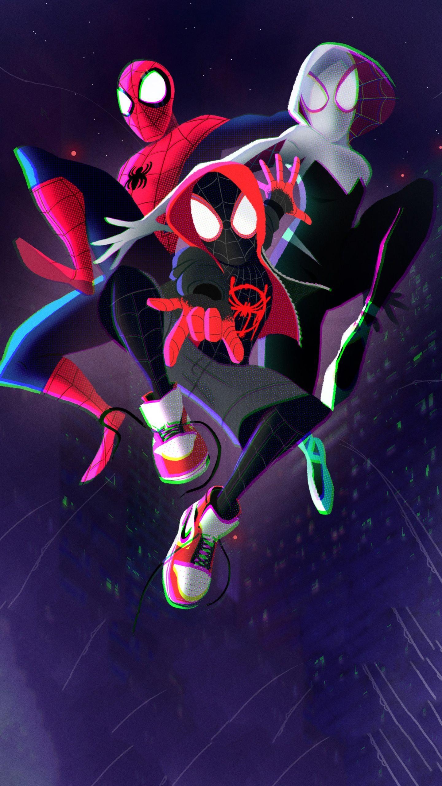 1440x2560 Spider Man: Into The Spider Verse Wallpaper HD  6, Phone