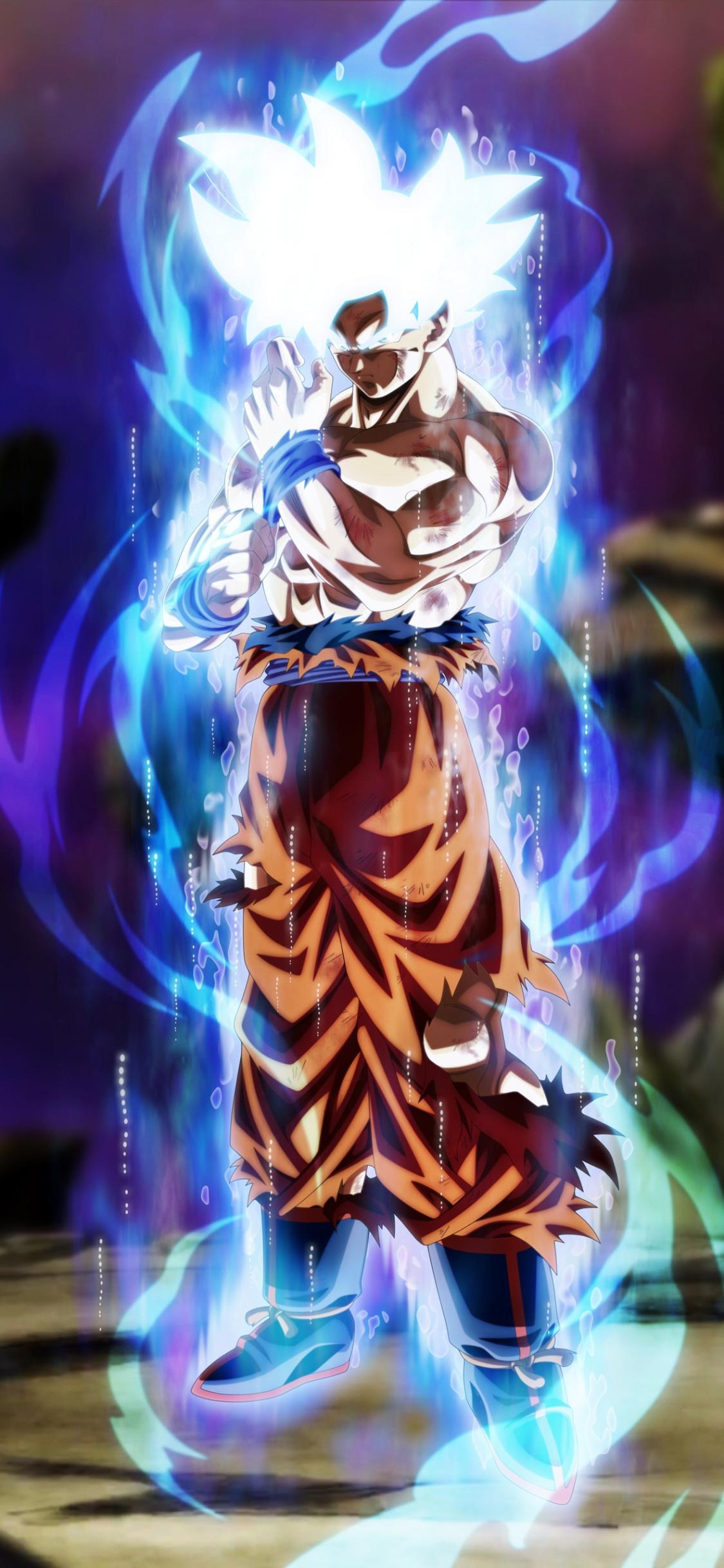 1130x2440 Goku Dragon Ball Super Anime 5k Fan Made iPhone XS, Phone