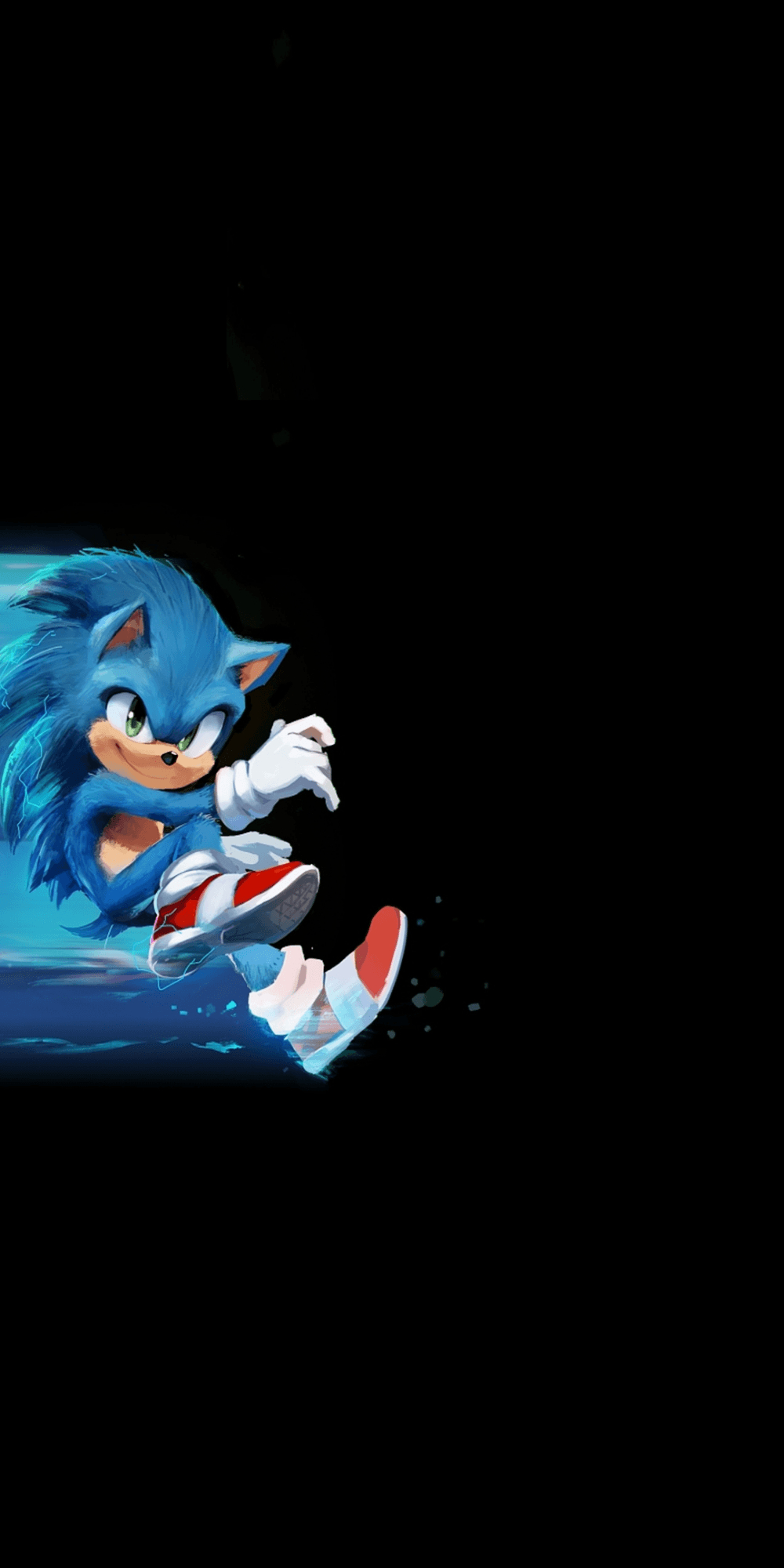 1000x2000 Sonic the Hedgehog, 2020 movie, art wallpaper in 2020, Phone